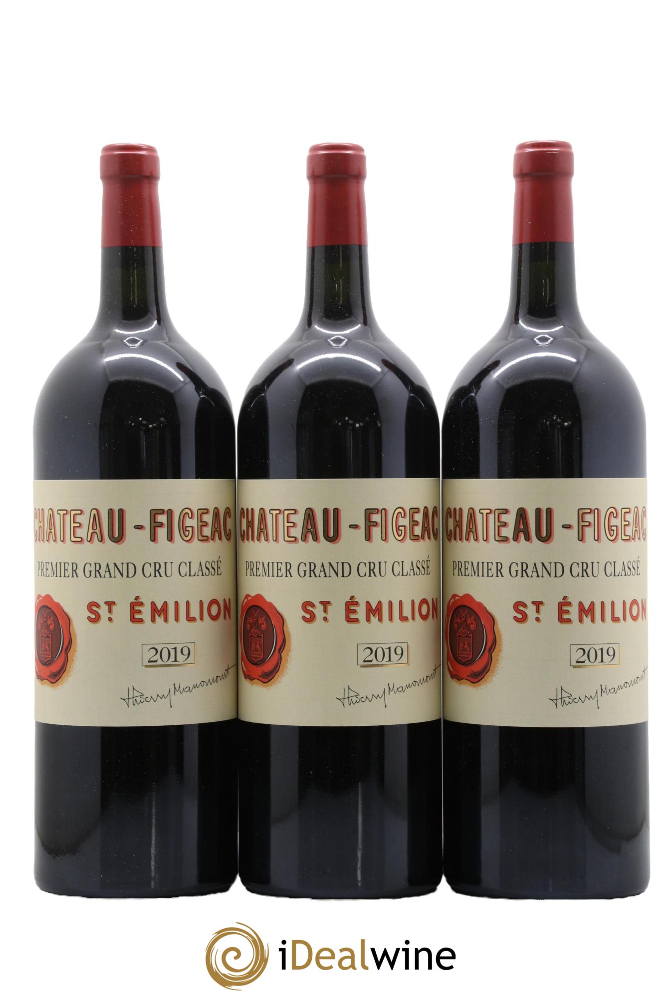 Château Figeac 1er Grand Cru Classé A 2019 - Lot de 3 magnums - 0