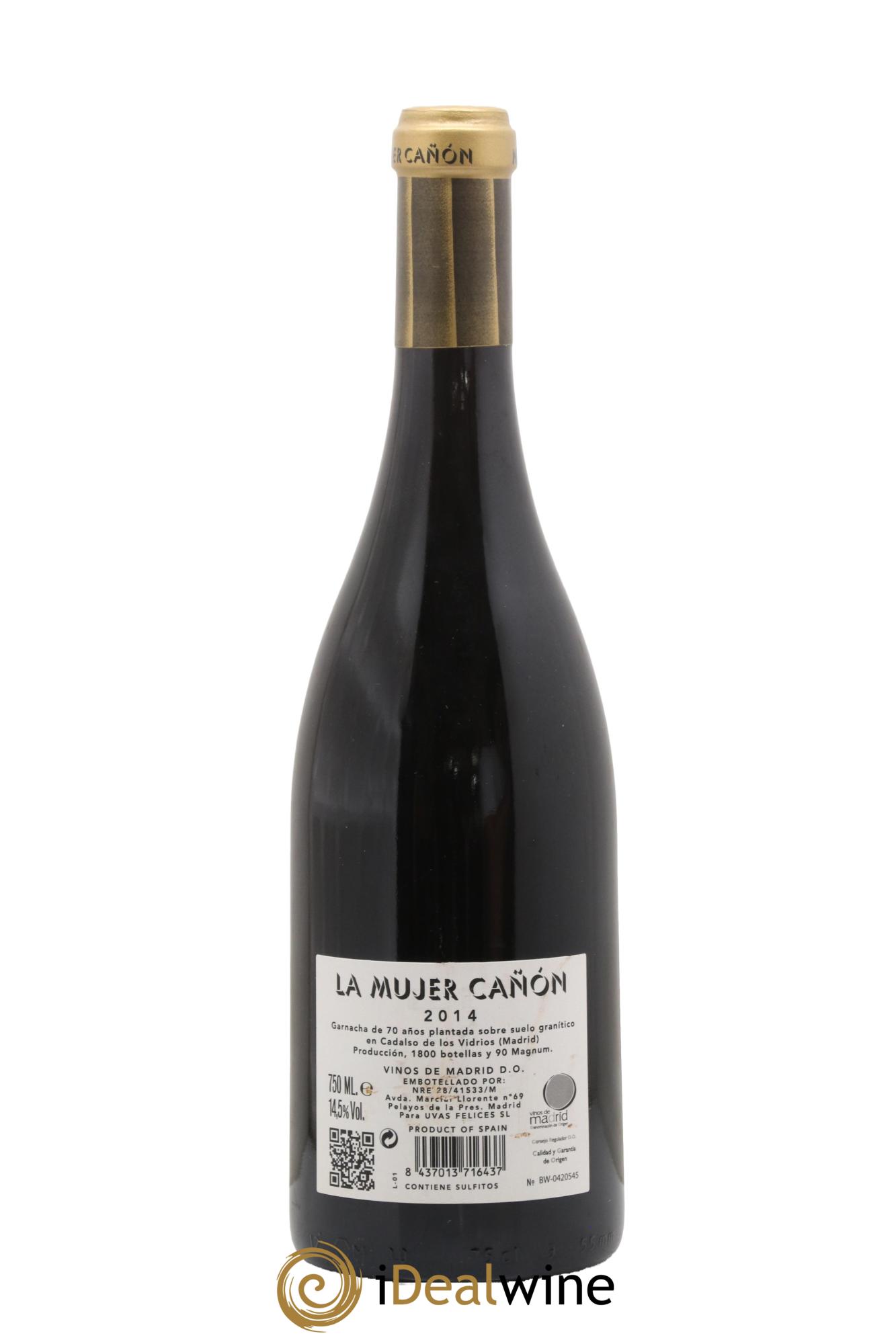 Vinos de Madrid DO Comando G DO La Mujer Canon 2014 - Lot of 1 bottle - 1