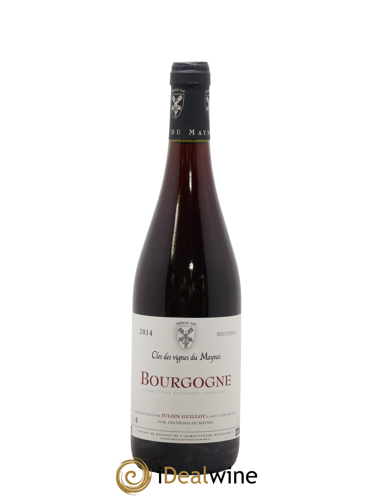 Bourgogne Clos des Vignes du Mayne Julien Guillot 2014 - Lot de 1 bouteille - 0