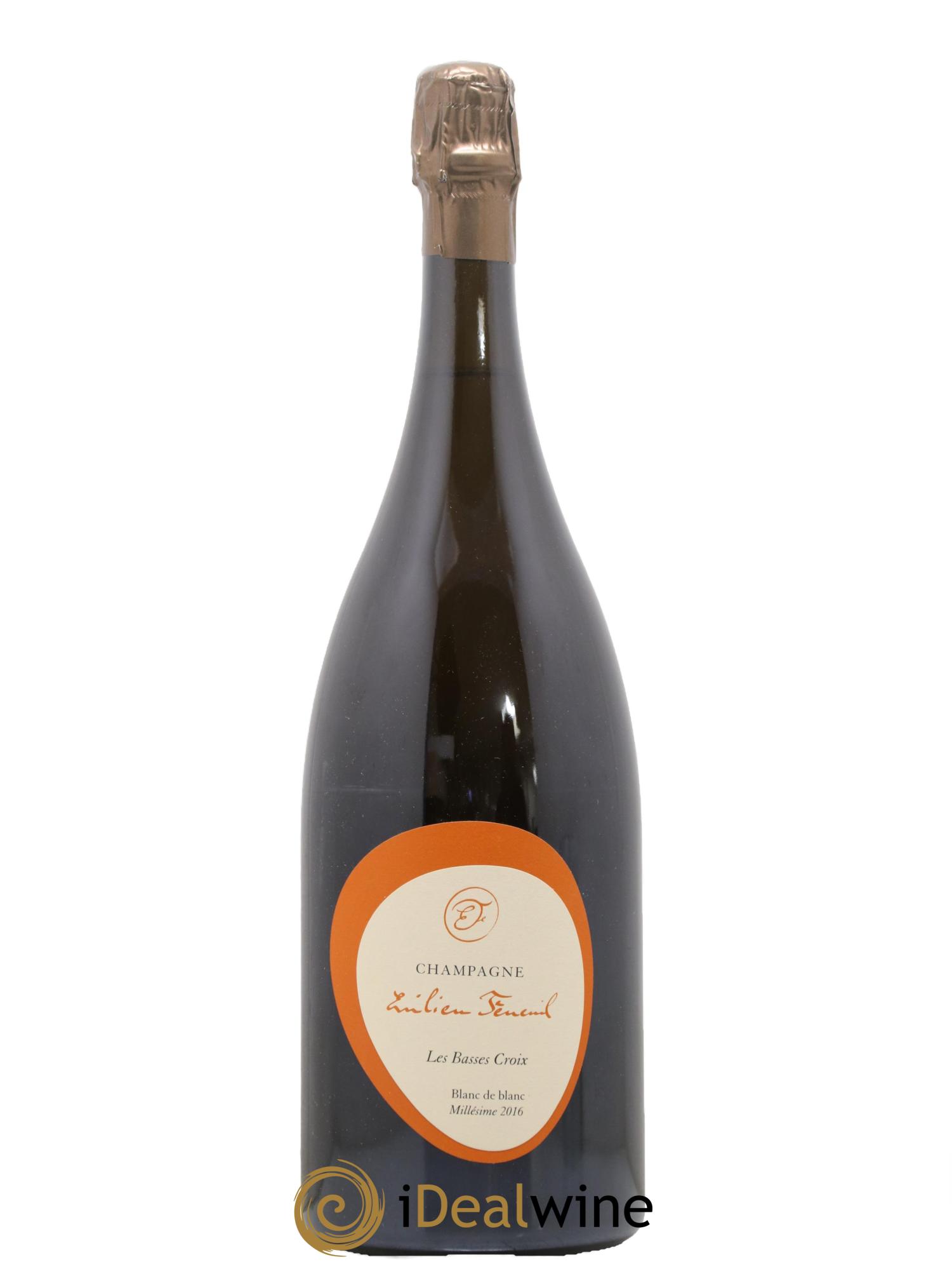 Champagne Les Basses Croix Blancs de Blanc Emilien Feneuil 2016 - Lot de 1 magnum - 0