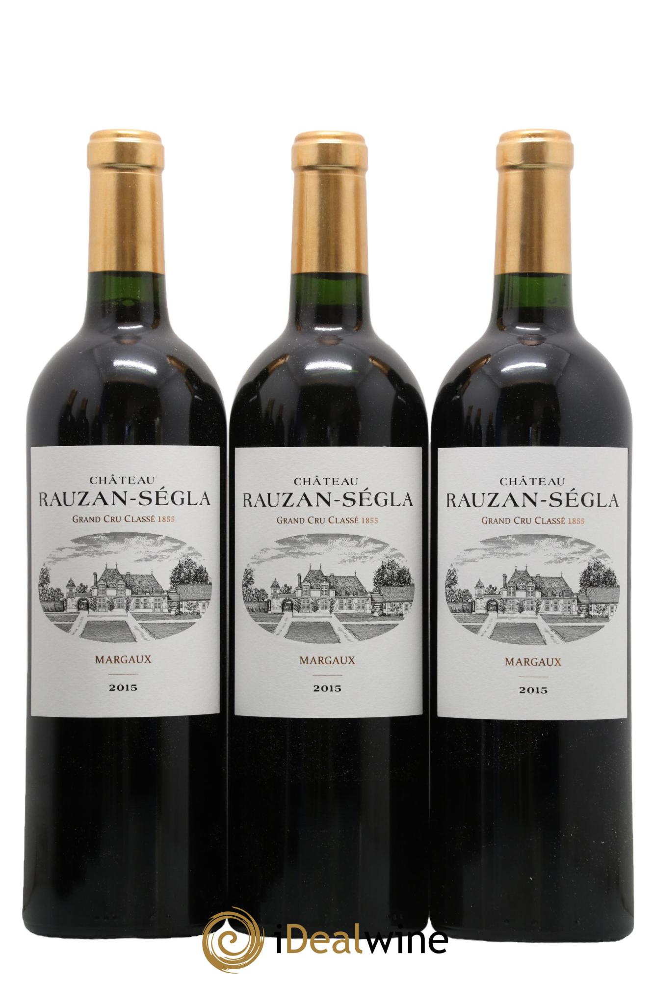 Château Rauzan Ségla Grand Cru Classé 2015 - Lot de 6 bouteilles - 1