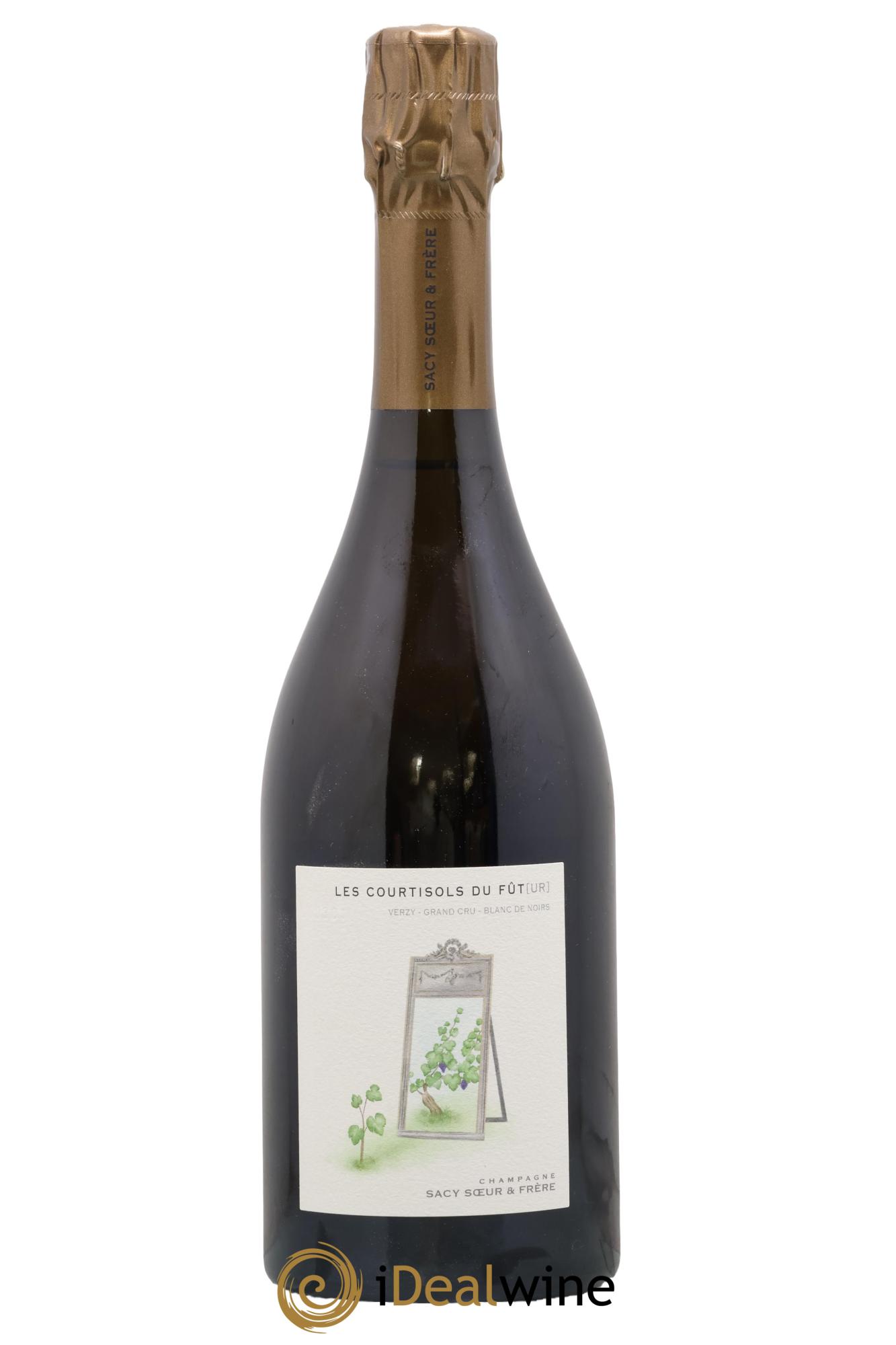 Champagne Blanc de Noirs Les Courtisols du Fut(ur) Domaine Sacy Sœur et Frere 2020 - Posten von 1 Flasche - 0