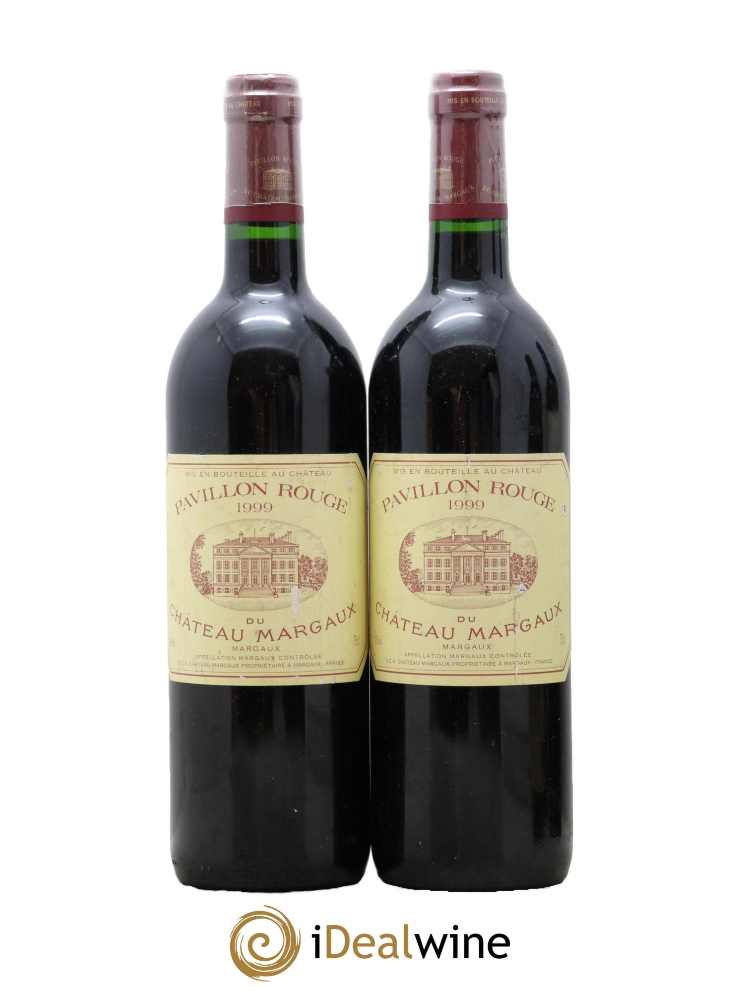 Pavillon Rouge du Château Margaux Second Vin 1999 - Lot de 2 bouteilles - 0