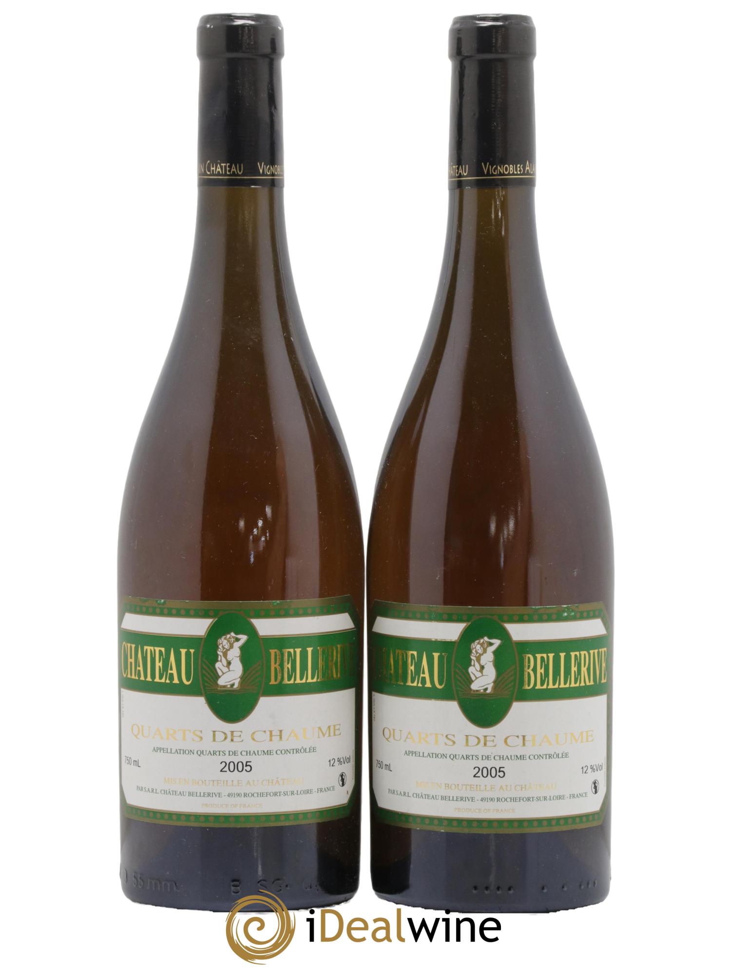 Quarts de Chaume Bellerive 2005 - Lotto di 2 bottiglie - 0
