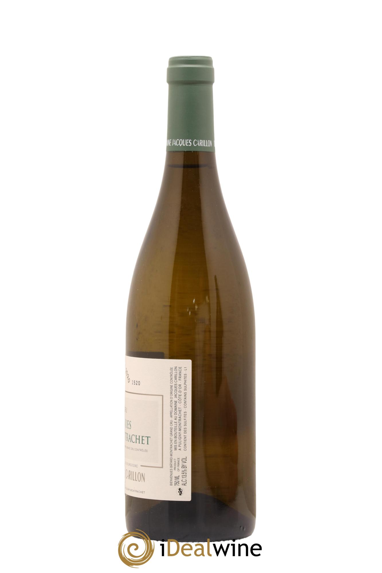 Bienvenues-Bâtard-Montrachet Grand Cru Jacques Carillon (Domaine) 2020 - Lot de 1 bouteille - 1