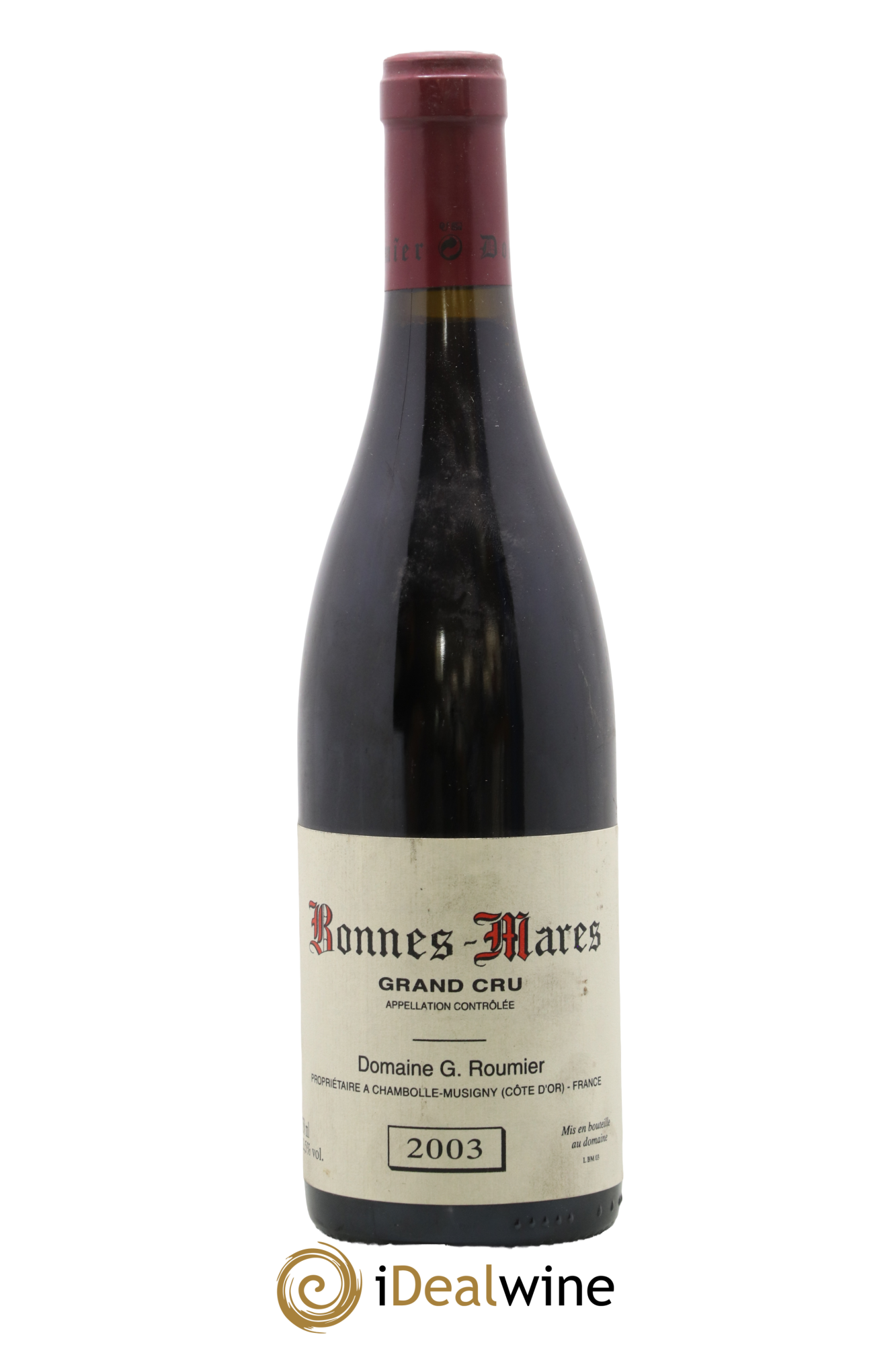 Bonnes-Mares Grand Cru Georges Roumier (Domaine) 2003 - Lot de 1 bouteille - 0