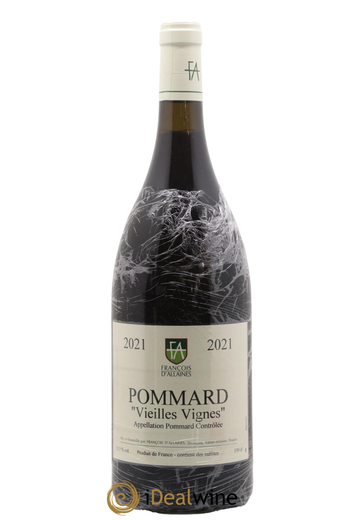 Pommard Vieilles Vignes François d'Allaines 2021 - Lot de 1 magnum - 0