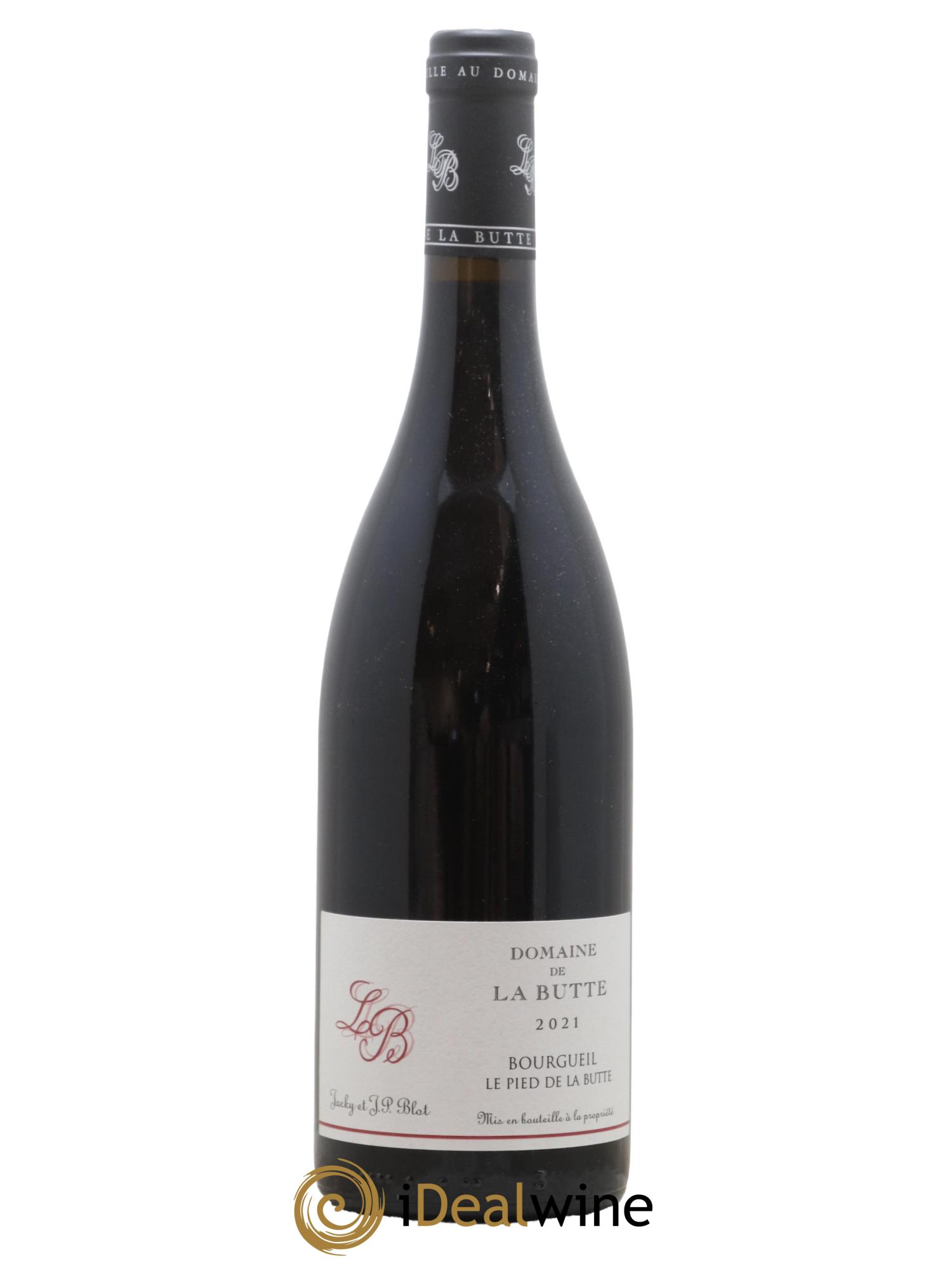 Bourgueil Le Pied de la Butte Domaine de La Butte - Jacky Blot 2021 - Lot de 1 bouteille - 0