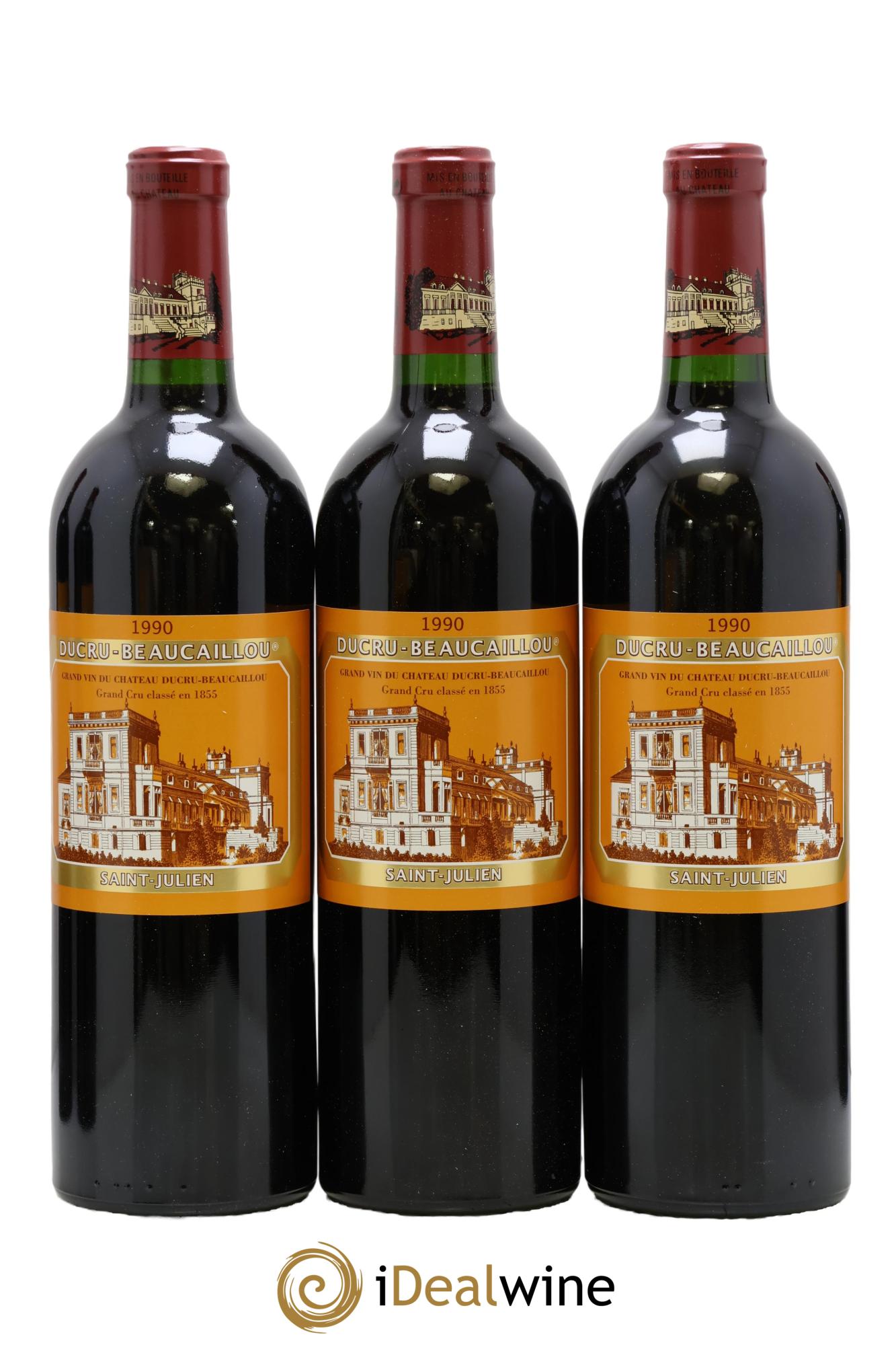 Château Ducru Beaucaillou 2ème Grand Cru Classé 1990 - Lot de 6 bouteilles - 3