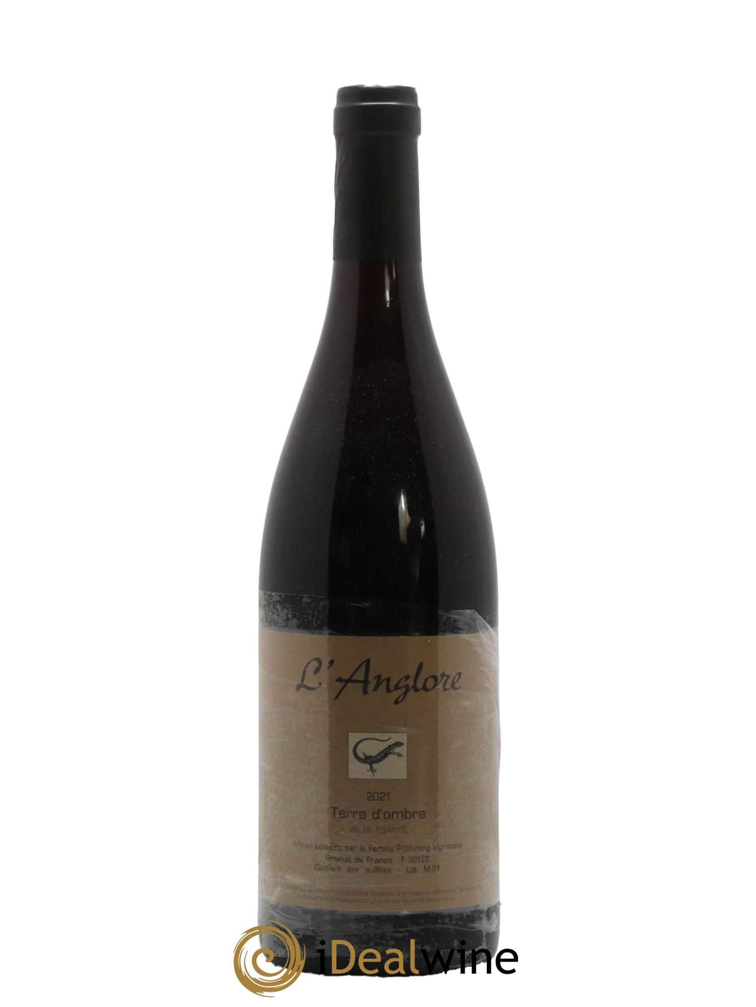 Vin de France Terre d'Ombre L'Anglore 2021 - Lot de 1 bouteille - 0