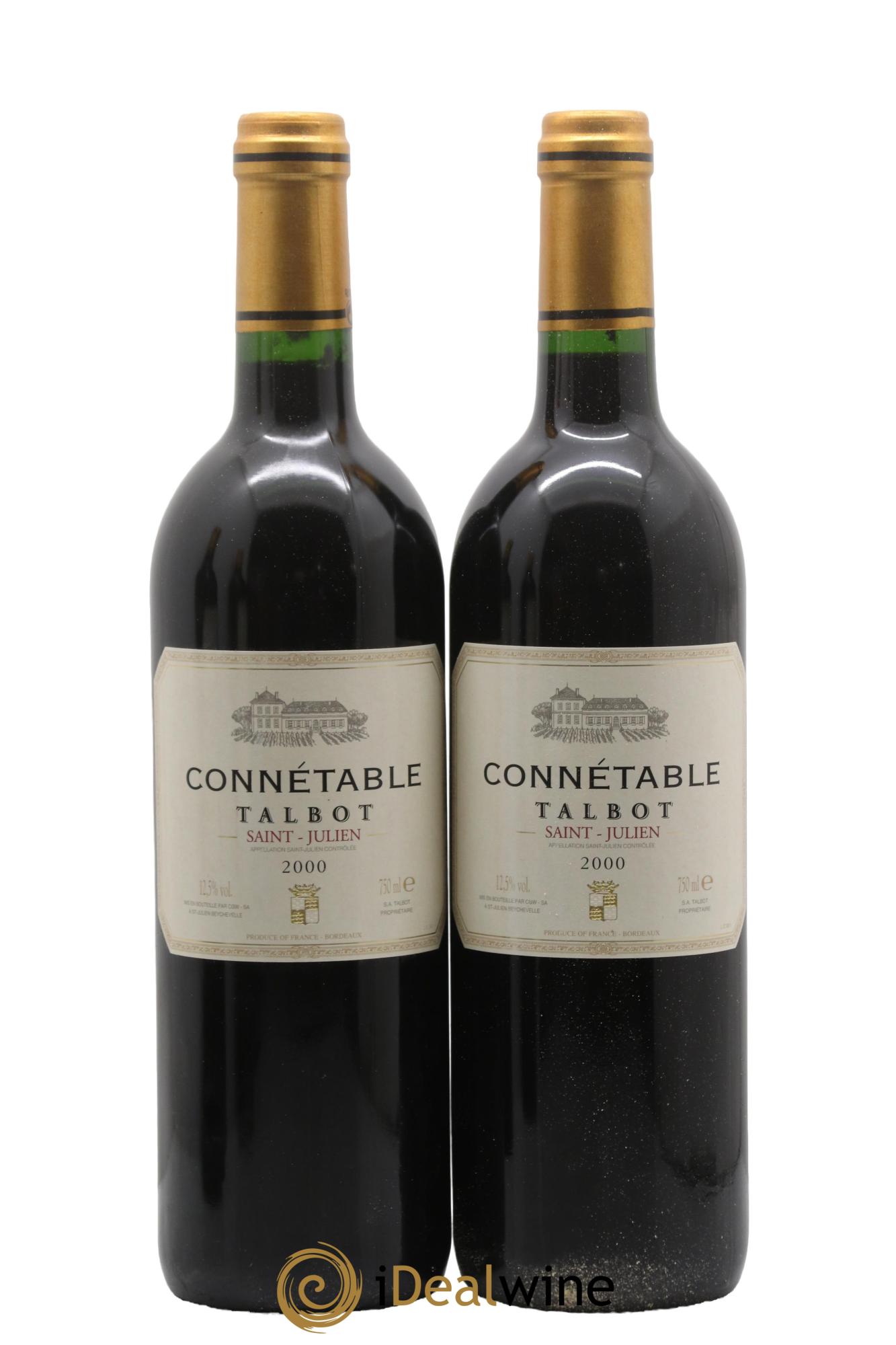 Connétable de Talbot Second Vin 2000 - Lot of 2 bottles - 0