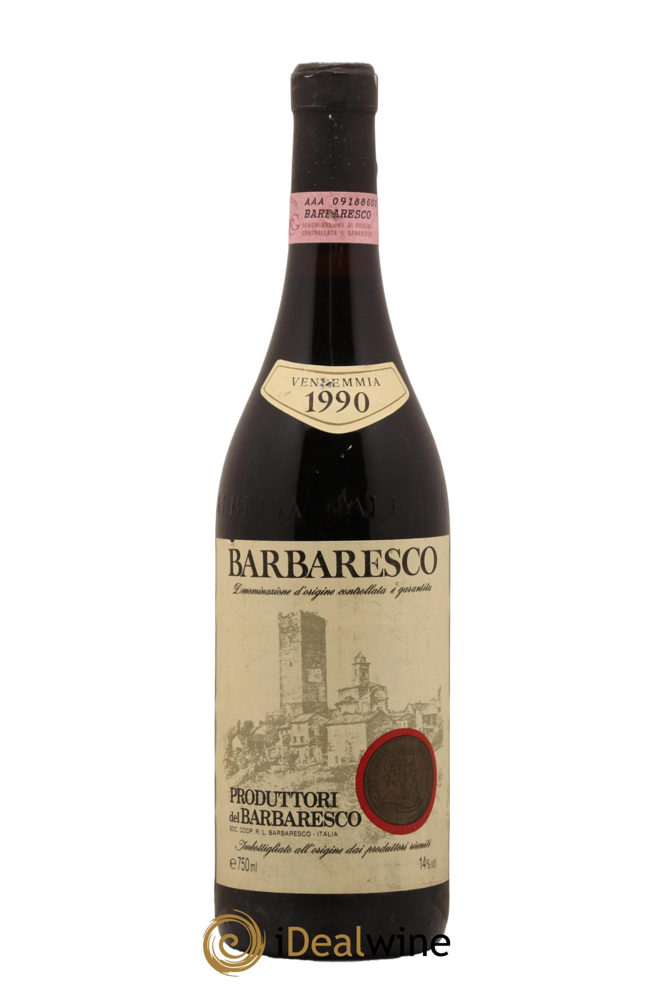Barbaresco DOCG Produttori del Barbaresco 1990 - Lot de 1 bouteille - 0