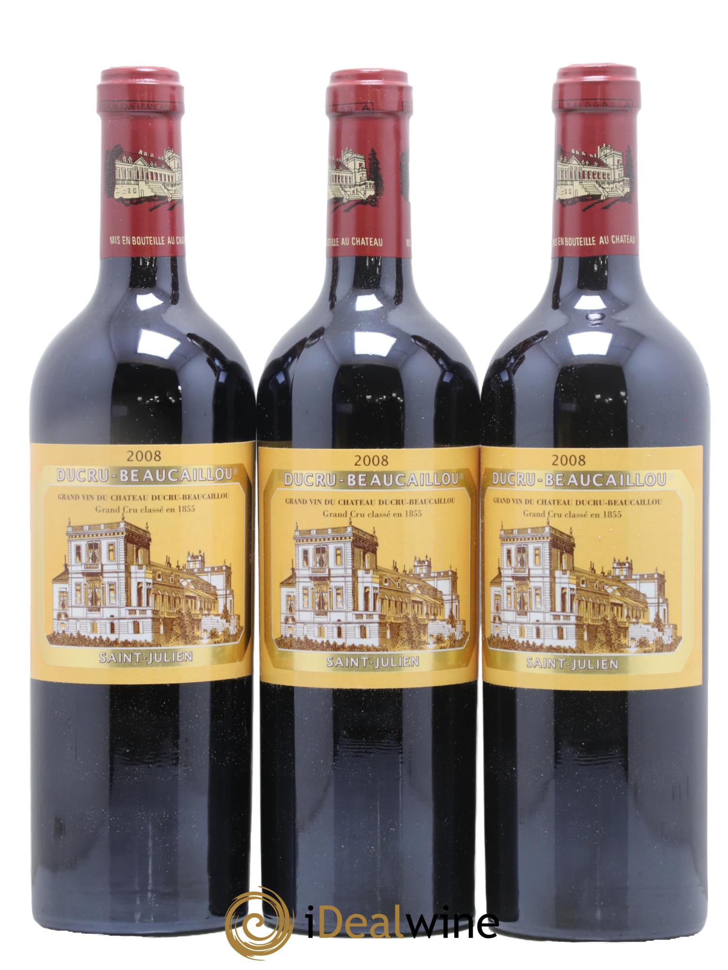 Château Ducru Beaucaillou 2ème Grand Cru Classé 2008 - Lotto di 12 bottiglie - 3