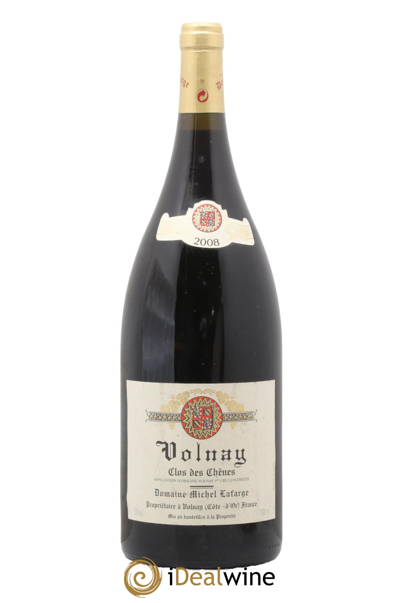Volnay 1er Cru Clos des Chênes Lafarge (Domaine) 2008 - Lot de 1 magnum - 0