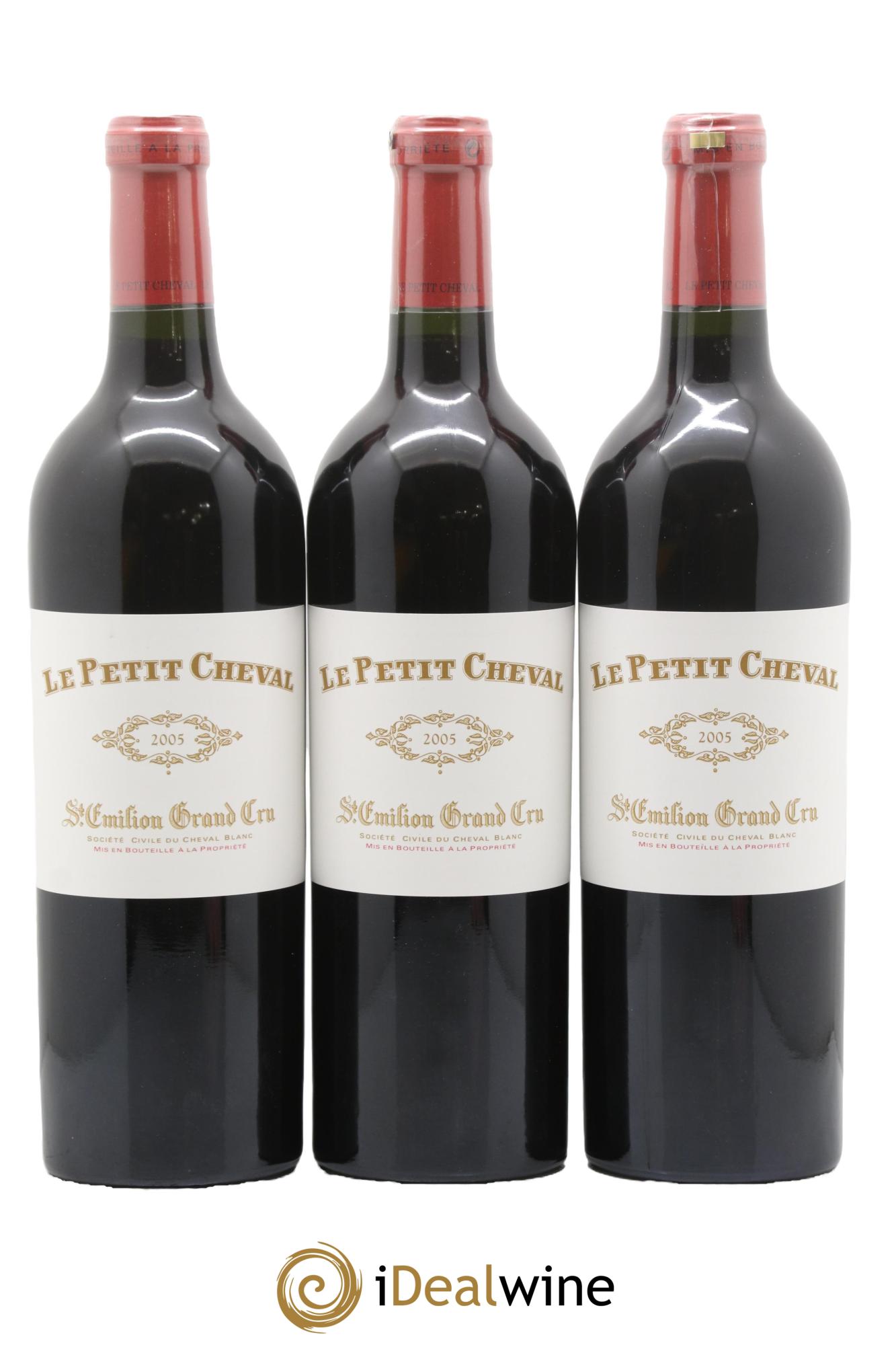 Le Petit Cheval Second Vin 2005 - Lot de 12 bouteilles - 3