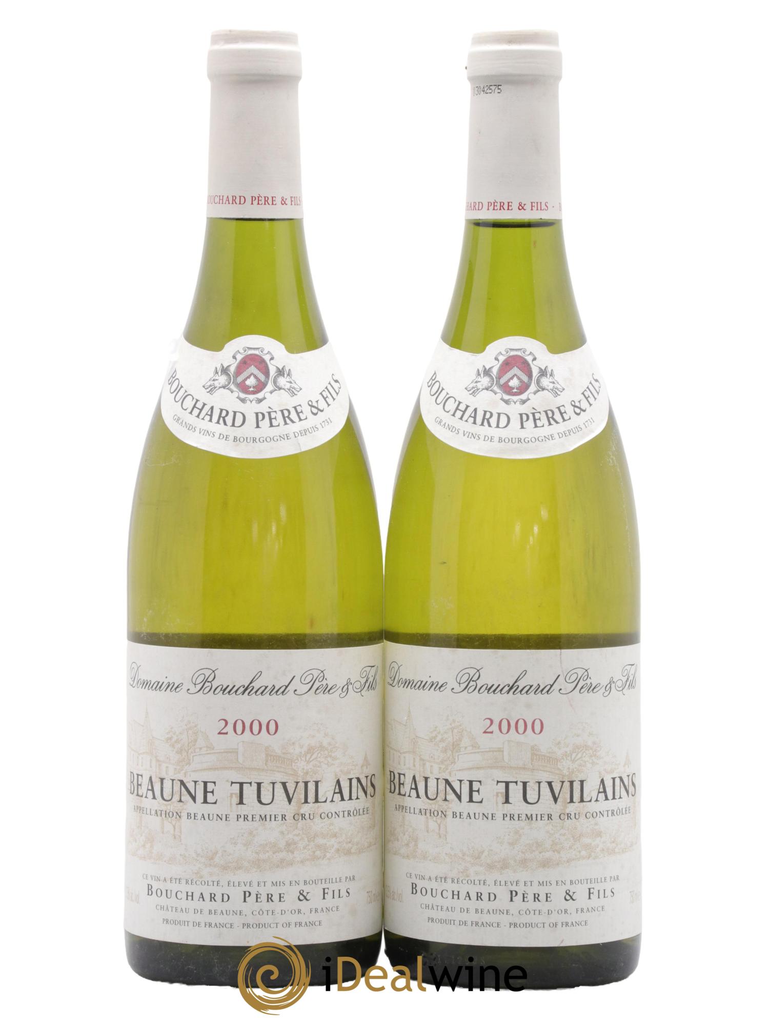 Beaune 1er Cru Tuvilains Bouchard Pere et Fils 2000 - Lot de 2 bouteilles - 0
