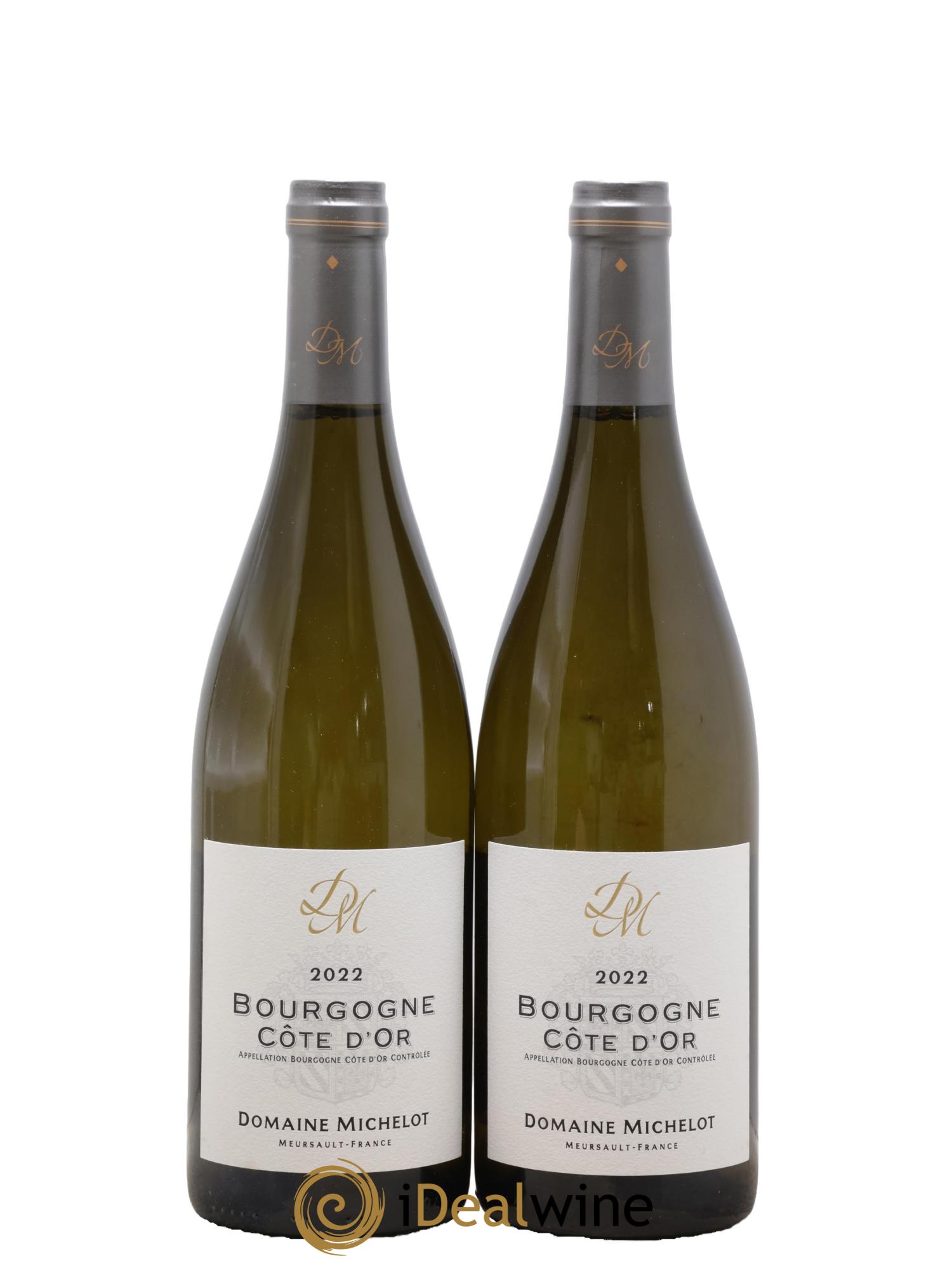 Bourgogne Cote D'Or Chardonnay Michelot 2022 - Posten von 2 Flaschen - 0