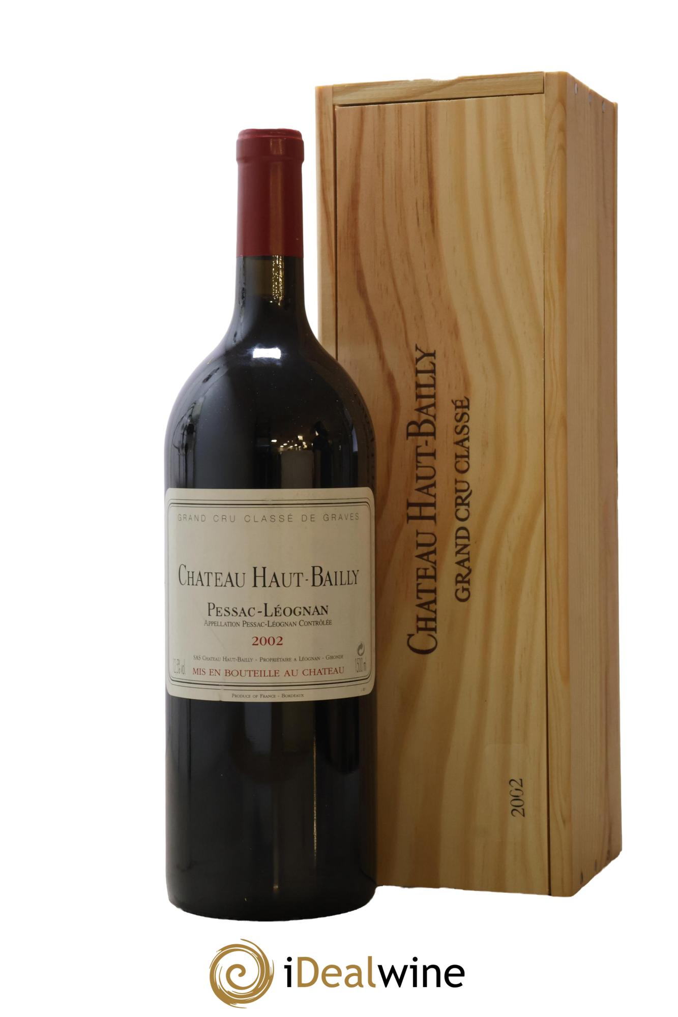 Château Haut-Bailly Cru Classé de Graves 2002 - Lot de 1 magnum - 1