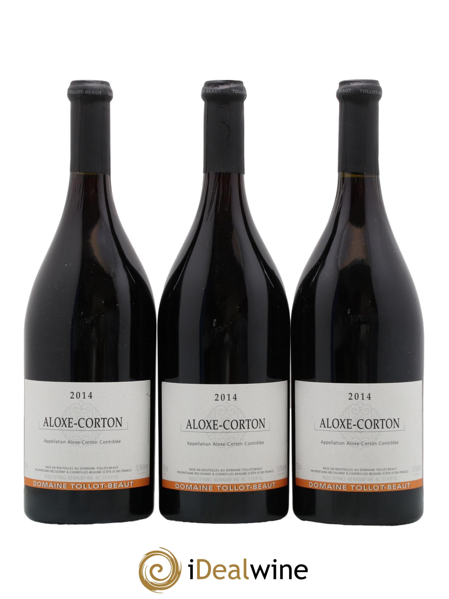 Aloxe-Corton Tollot Beaut (Domaine) 2014 - Lot de 3 bouteilles - 0