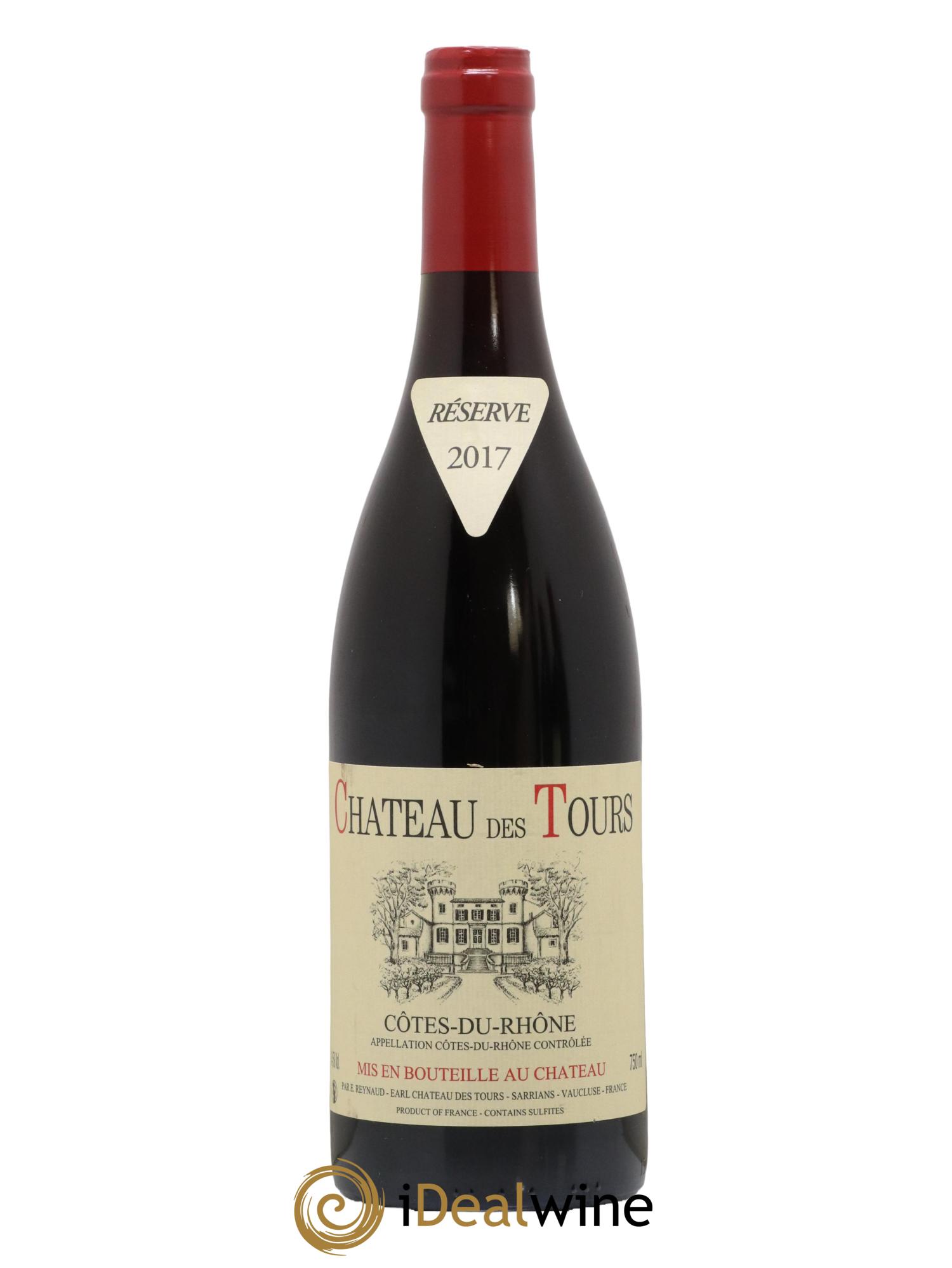 Côtes-du-Rhône Château des Tours Emmanuel Reynaud 2017 - Lot de 1 bouteille - 0