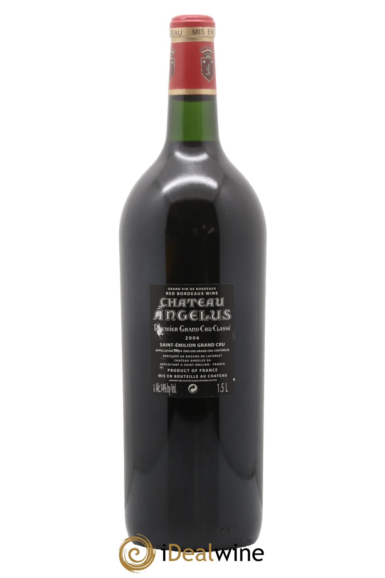 Château Angélus 1er Grand Cru Classé A 2006 - Lotto di 1 magnum - 1
