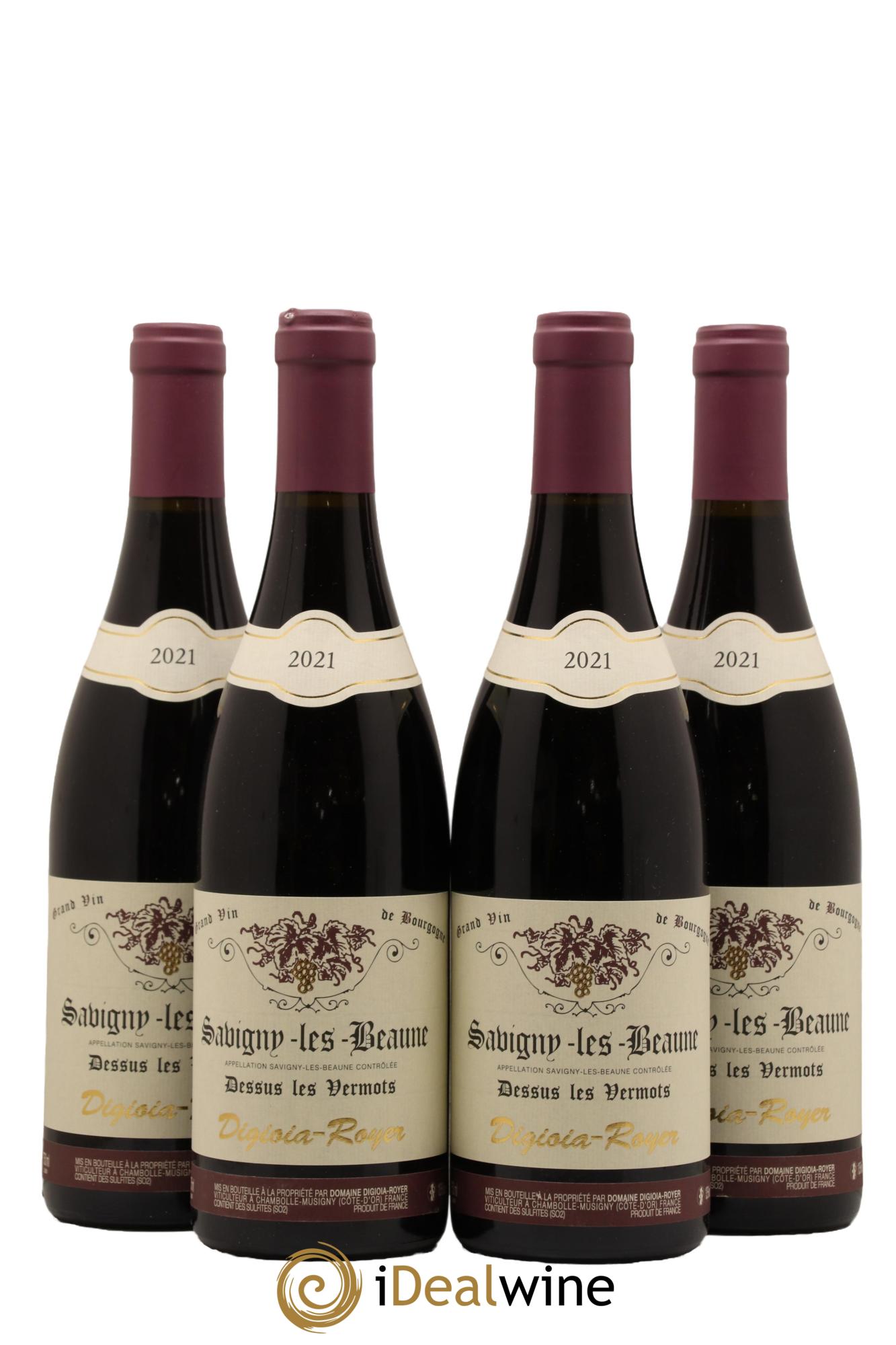 Savigny-lès-Beaune Dessus Vermots Domaine Digioia Royer 2021 - Lot de 4 bouteilles - 0