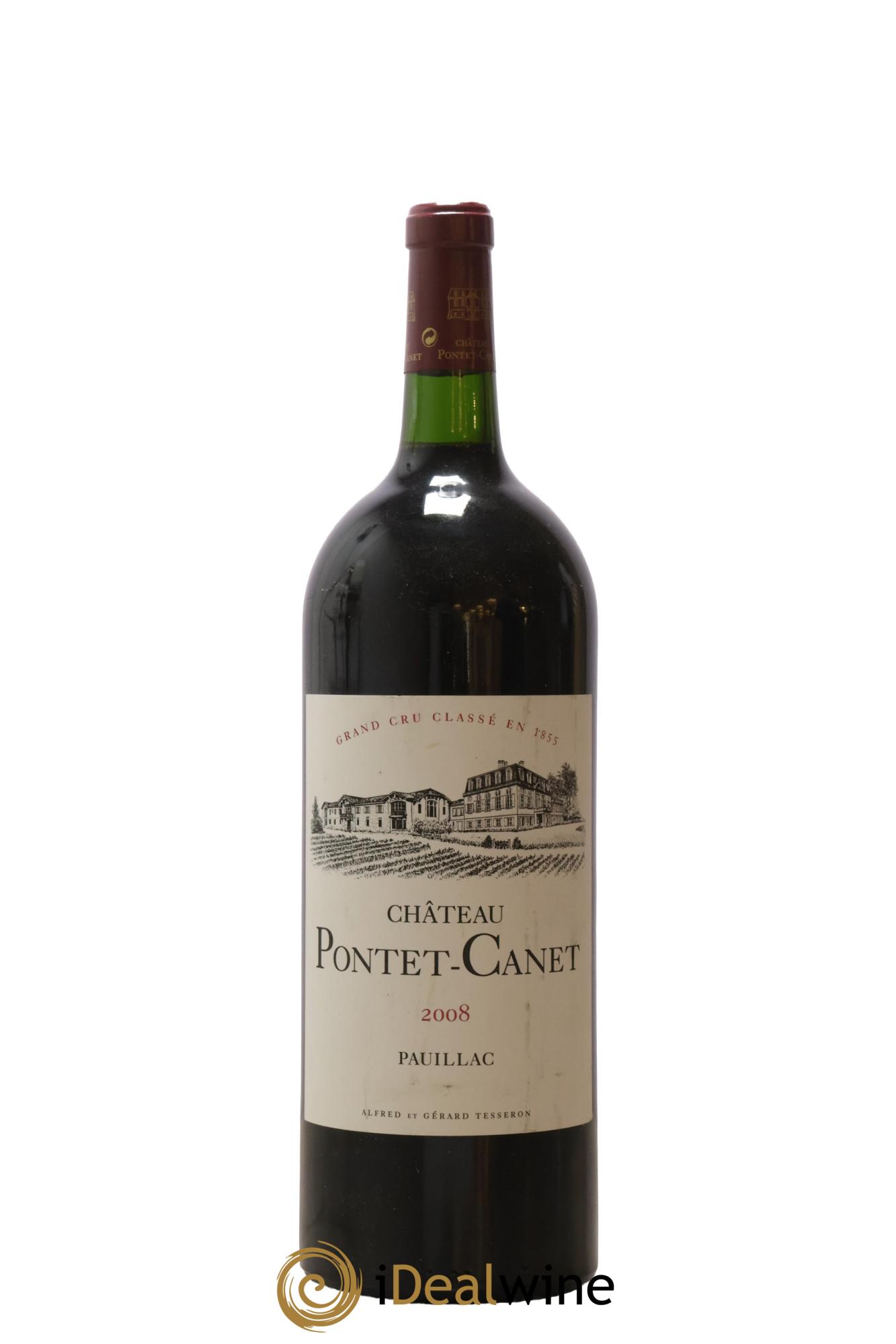 Château Pontet Canet 5ème Grand Cru Classé 2008 - Lot of 1 magnum - 0