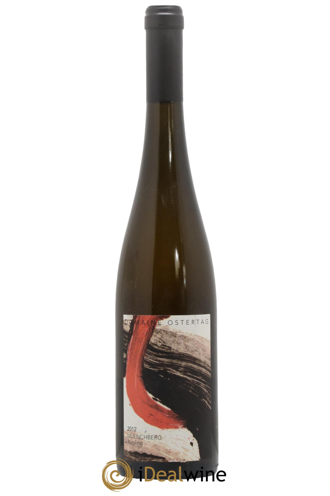 Alsace Riesling Grand Cru Muenchberg Ostertag (Domaine) 2012 - Lot de 1 bouteille - 0