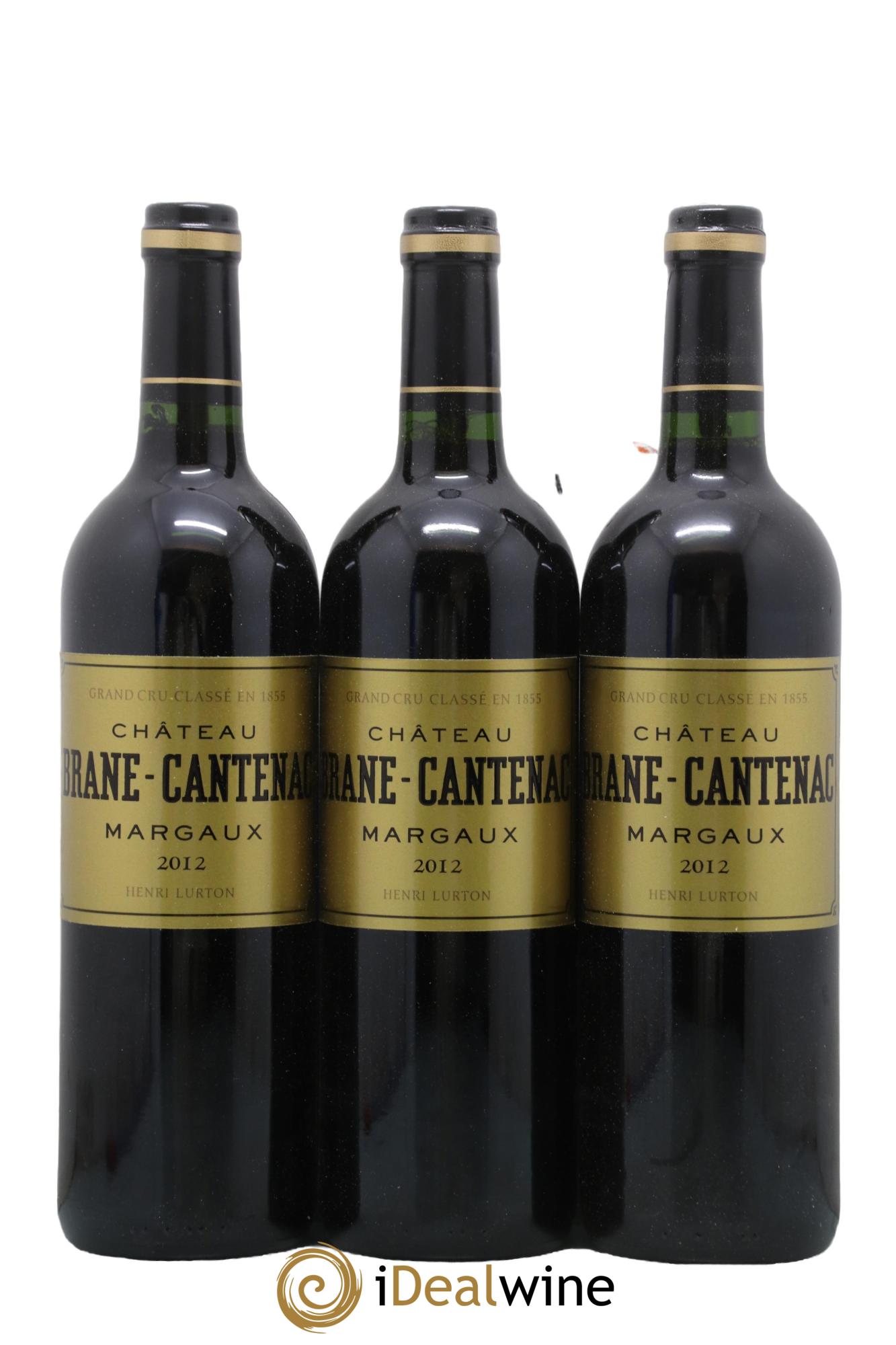 Château Brane Cantenac 2ème Grand Cru Classé 2012 - Lot de 6 bouteilles - 1