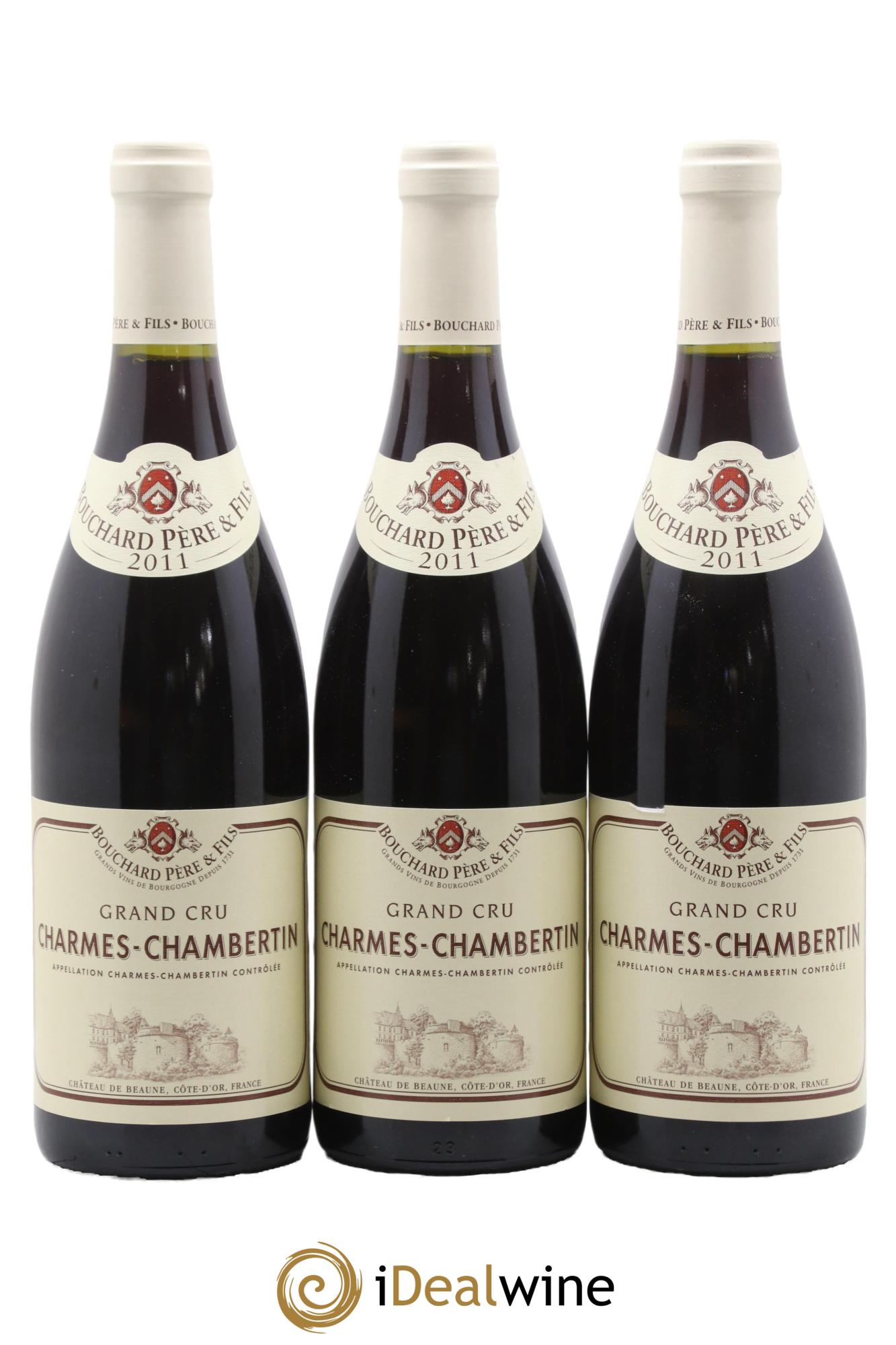 Charmes-Chambertin Grand Cru Bouchard Père & Fils 2011 - Lot de 6 bouteilles - 1