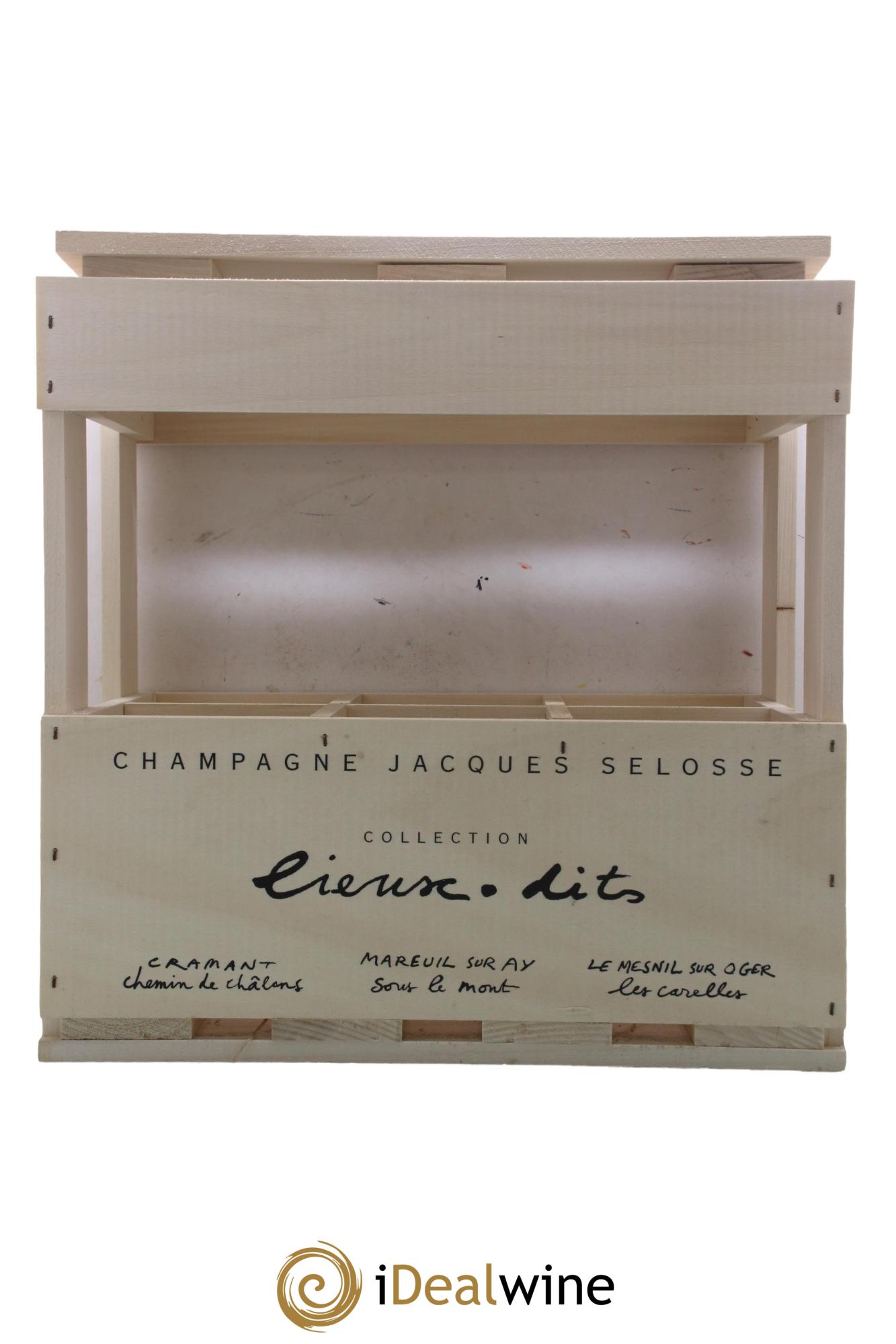 Caisse Collection Lieux-dits Jacques Selosse - Lot of 6 bottles - 6