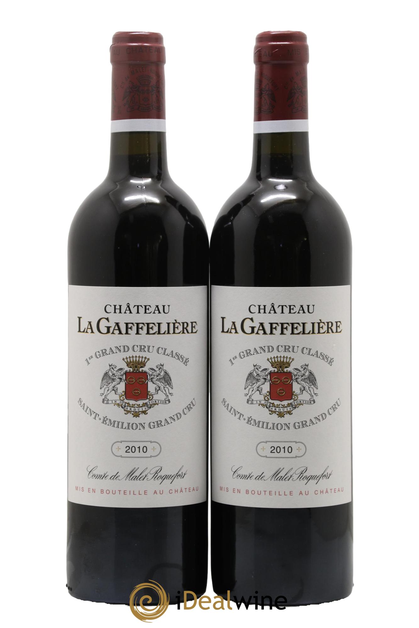 Château la Gaffelière 1er Grand Cru Classé B 2010 - Lot of 2 bottles - 0
