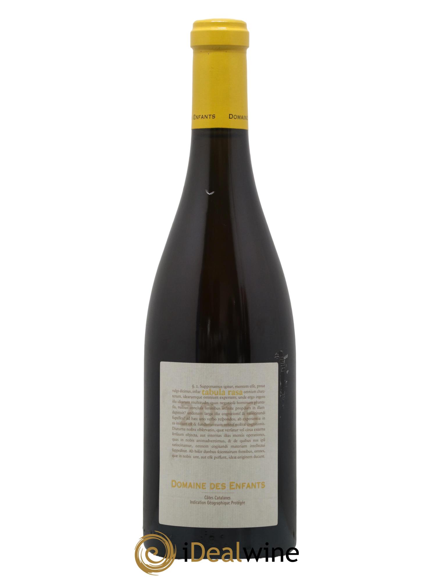 Côtes Catalanes (VDP des Côtes Catalanes) Tabula Rasa Domaine des Enfants 2016 - Lot de 1 bouteille - 0