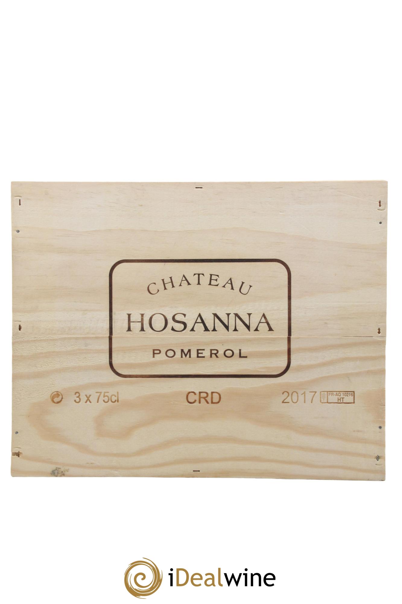 Château Hosanna 2017 - Lot of 3 bottles - 1