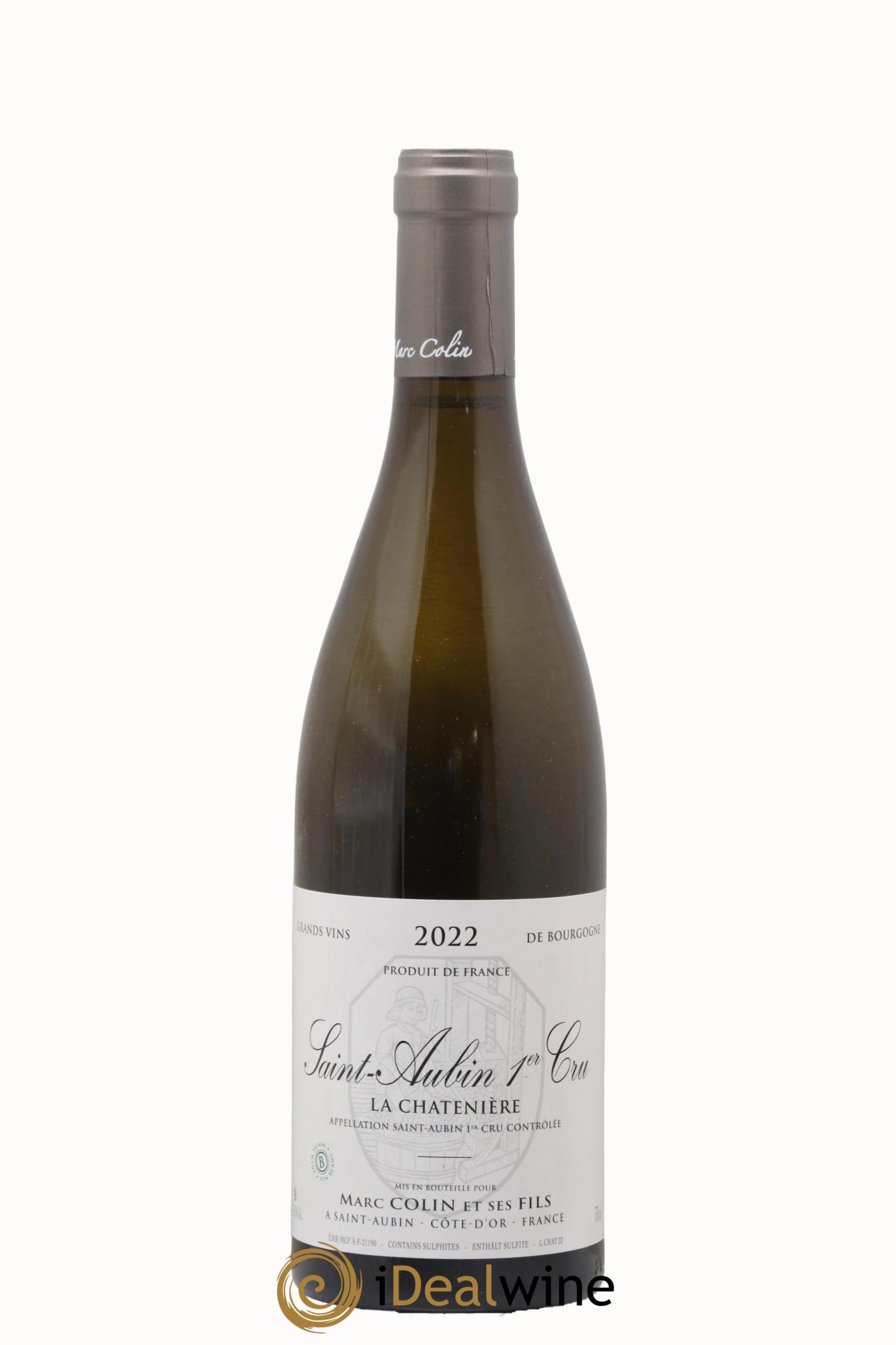 Saint-Aubin 1er Cru La Chatenière Marc Colin & Fils  2022 - Lot de 1 bouteille - 0