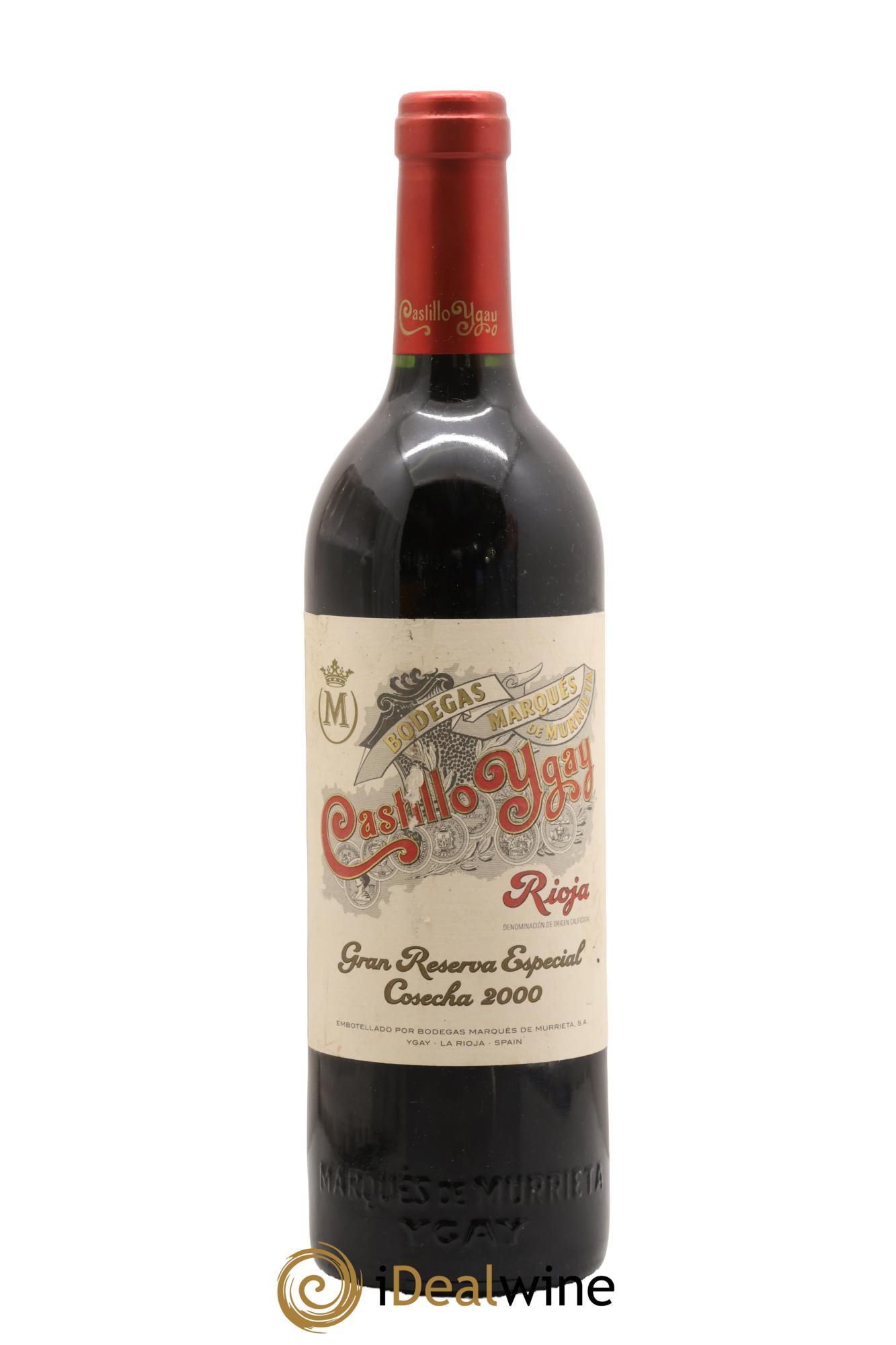 Rioja DOCA Castillo Ygay Gran Reserva Especial Marqués de Murrieta 2000 - Lotto di 1 bottiglia - 0