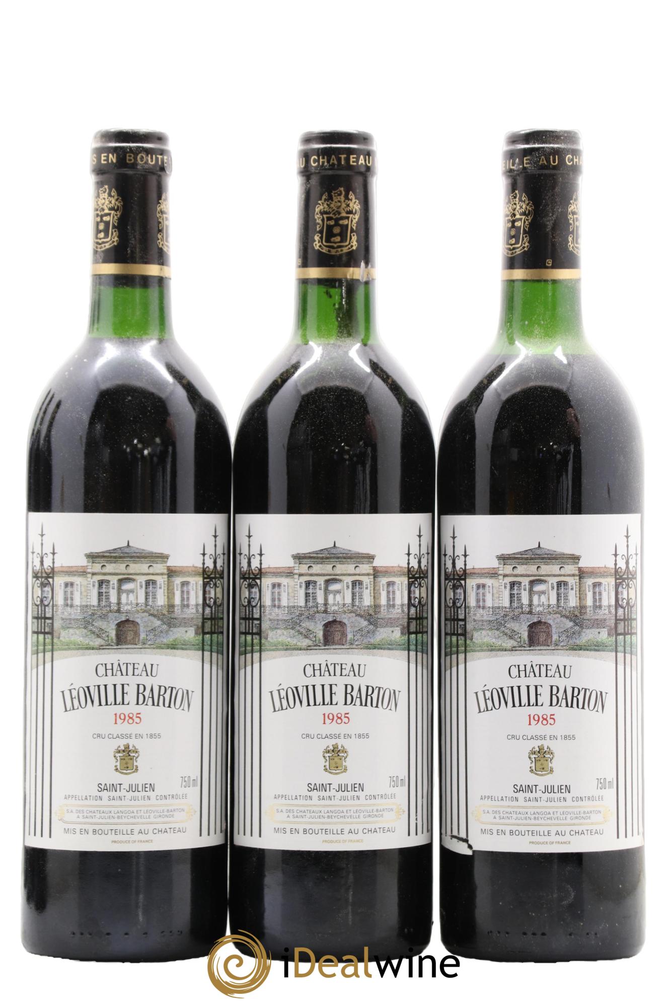 Château Léoville Barton 2ème Grand Cru Classé 1985 - Lot de 12 bouteilles - 3