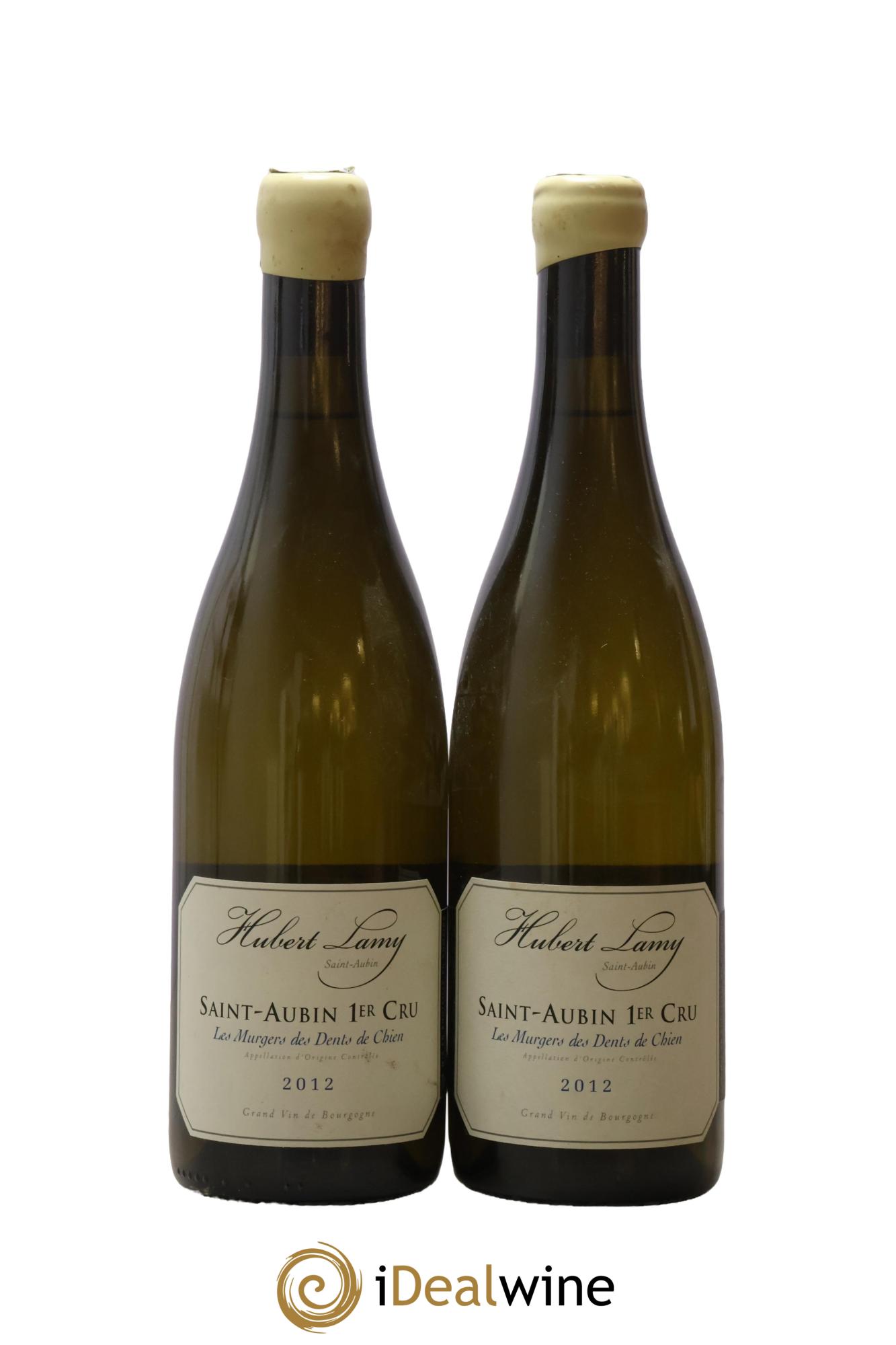 Saint-Aubin 1er Cru Les Murgers des Dents de Chien Hubert Lamy 2012 - Lot de 2 bouteilles - 0
