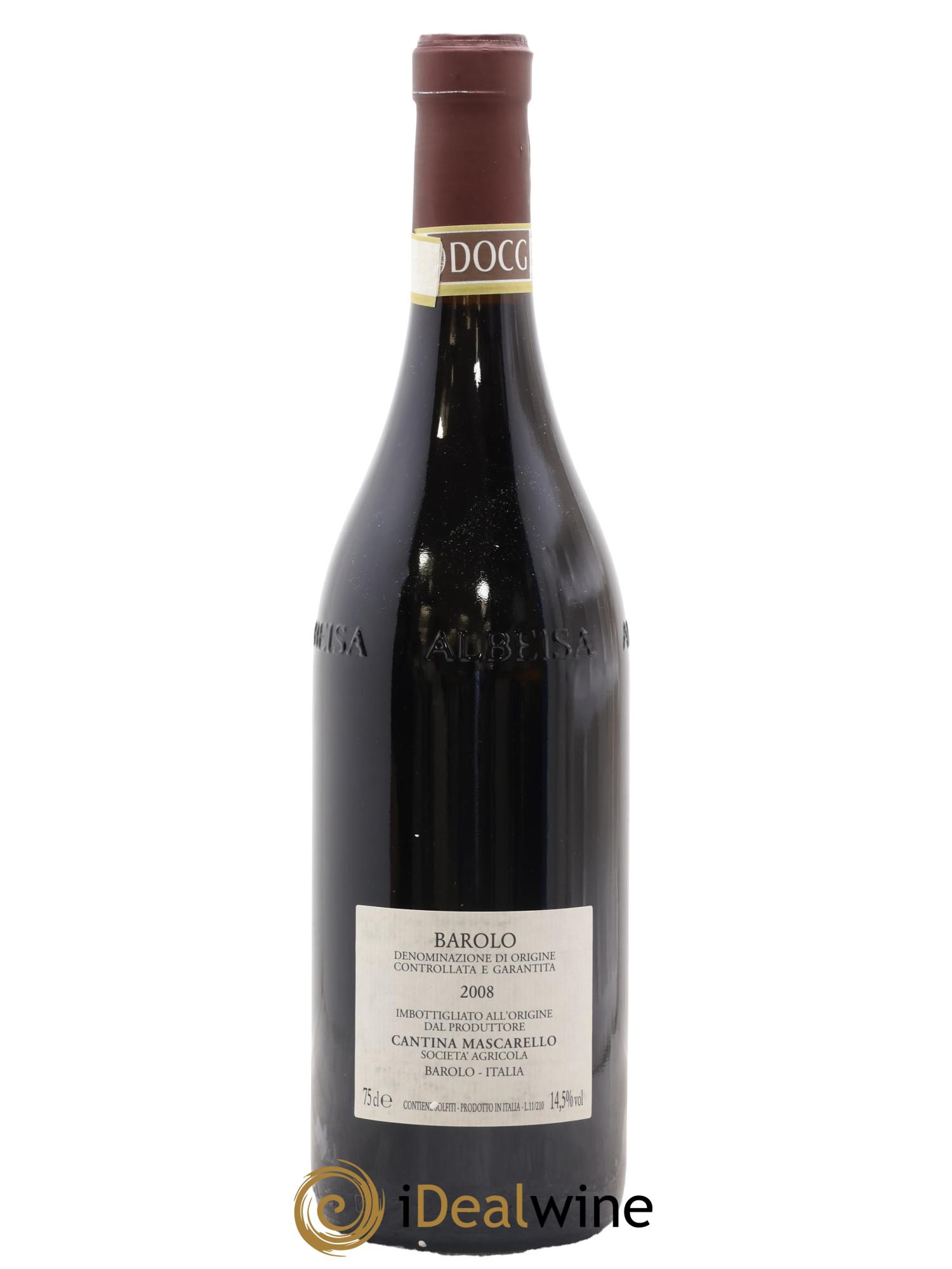 Barolo DOCG Bartolo Mascarello 2008 - Posten von 1 Flasche - 1