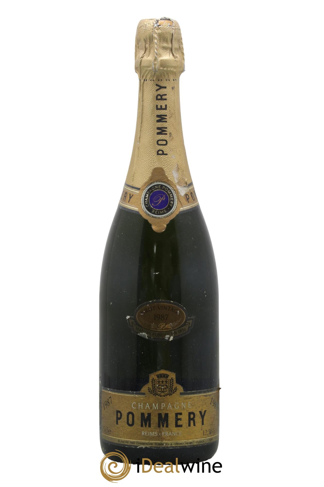 Brut Pommery 1987 - Lot de 1 bouteille - 0