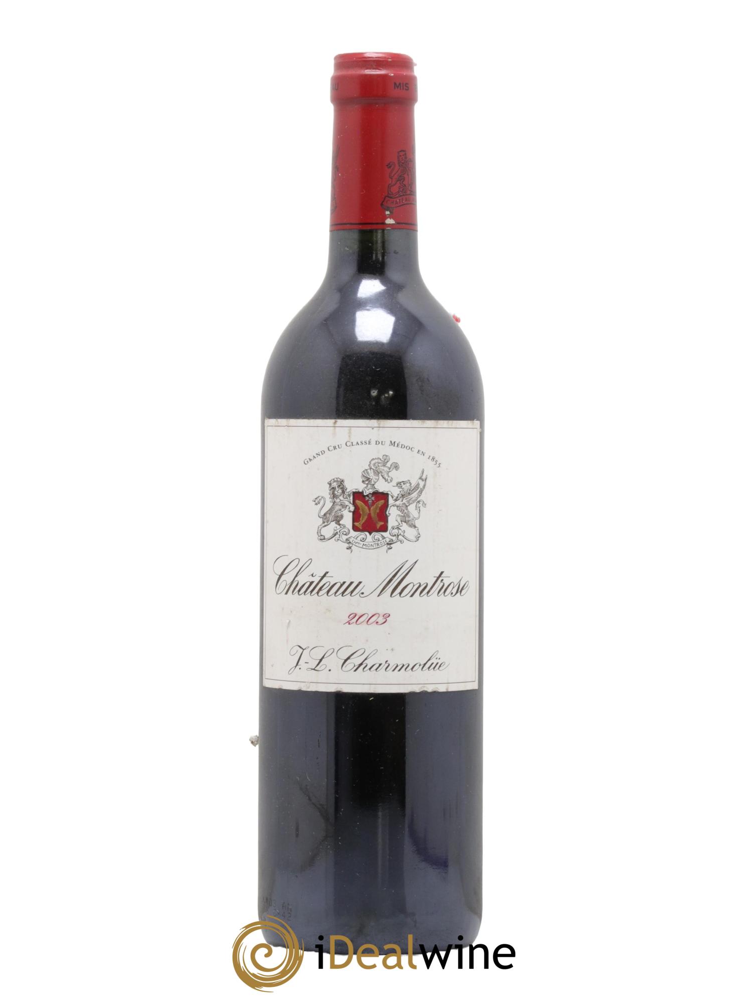Château Montrose 2ème Grand Cru Classé 2003 - Lot de 1 bouteille - 0