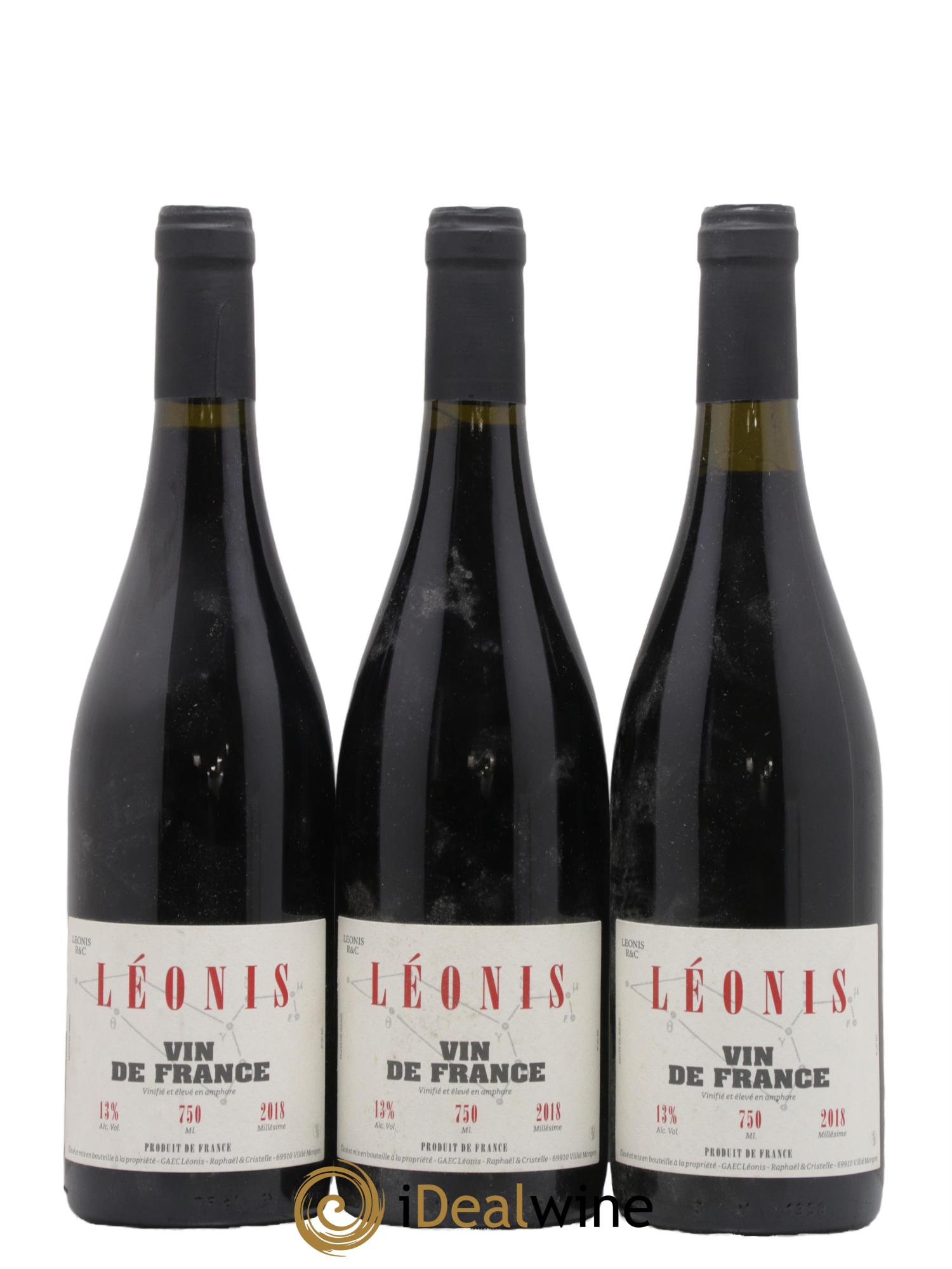 Vin de France Léonis Domaine Léonis 2018 - Lot de 3 bouteilles - 0