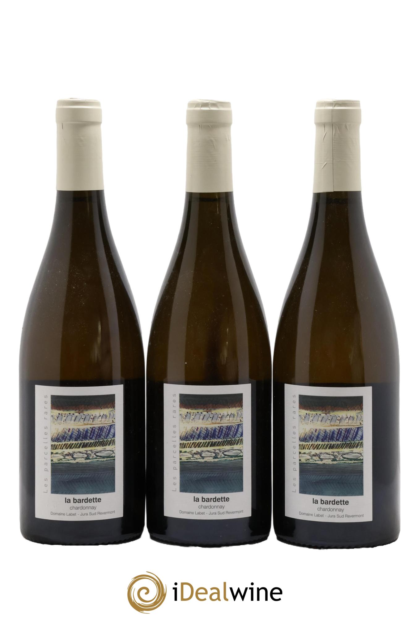 Côtes du Jura Elevage Long Chardonnay La Bardette Romain - Julien - Charline Labet 2015 - Lotto di 3 bottiglie - 0
