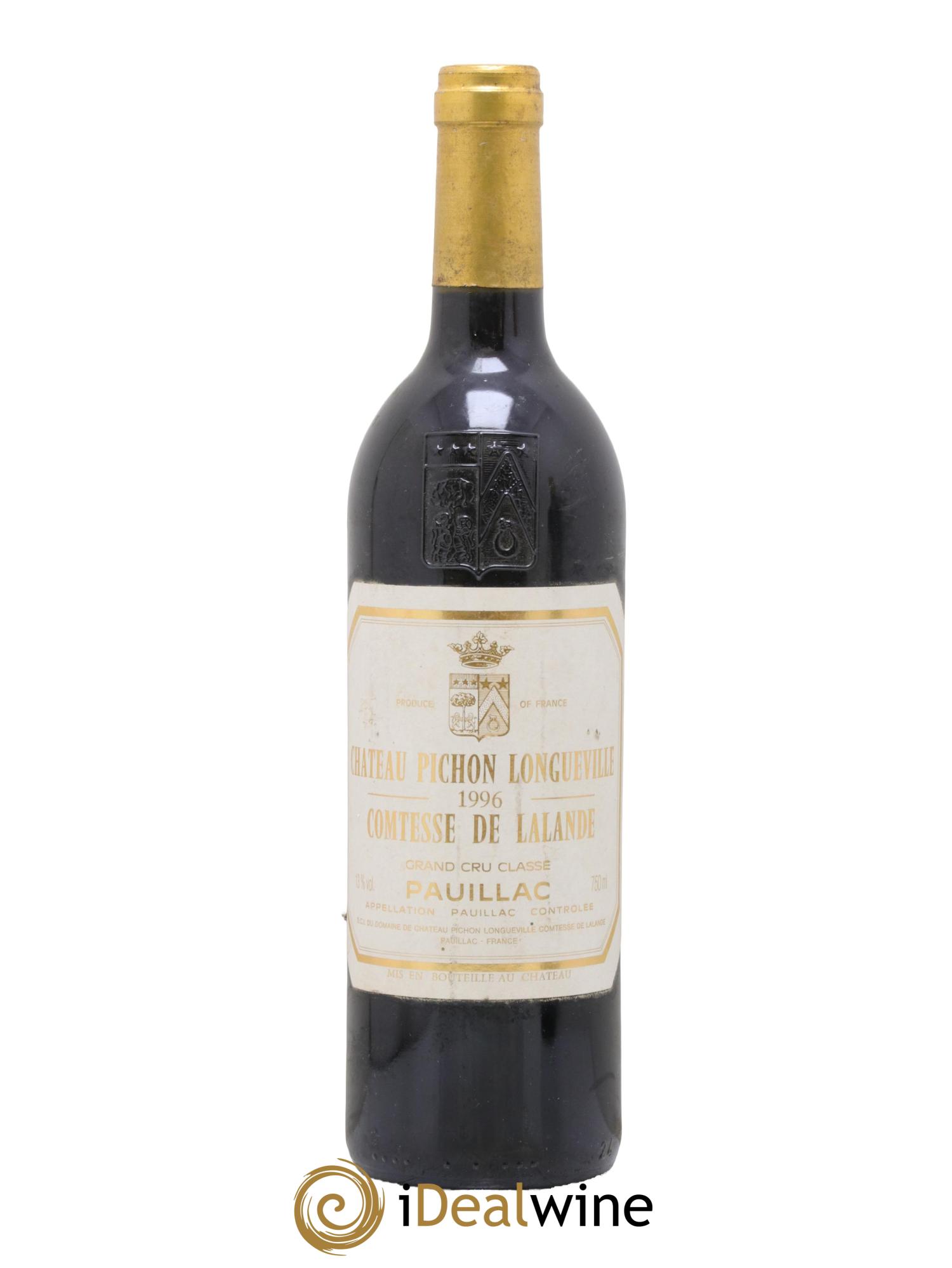 Château Pichon Longueville Comtesse de Lalande 2ème Grand Cru Classé 1996 - Lot of 1 bottle - 0