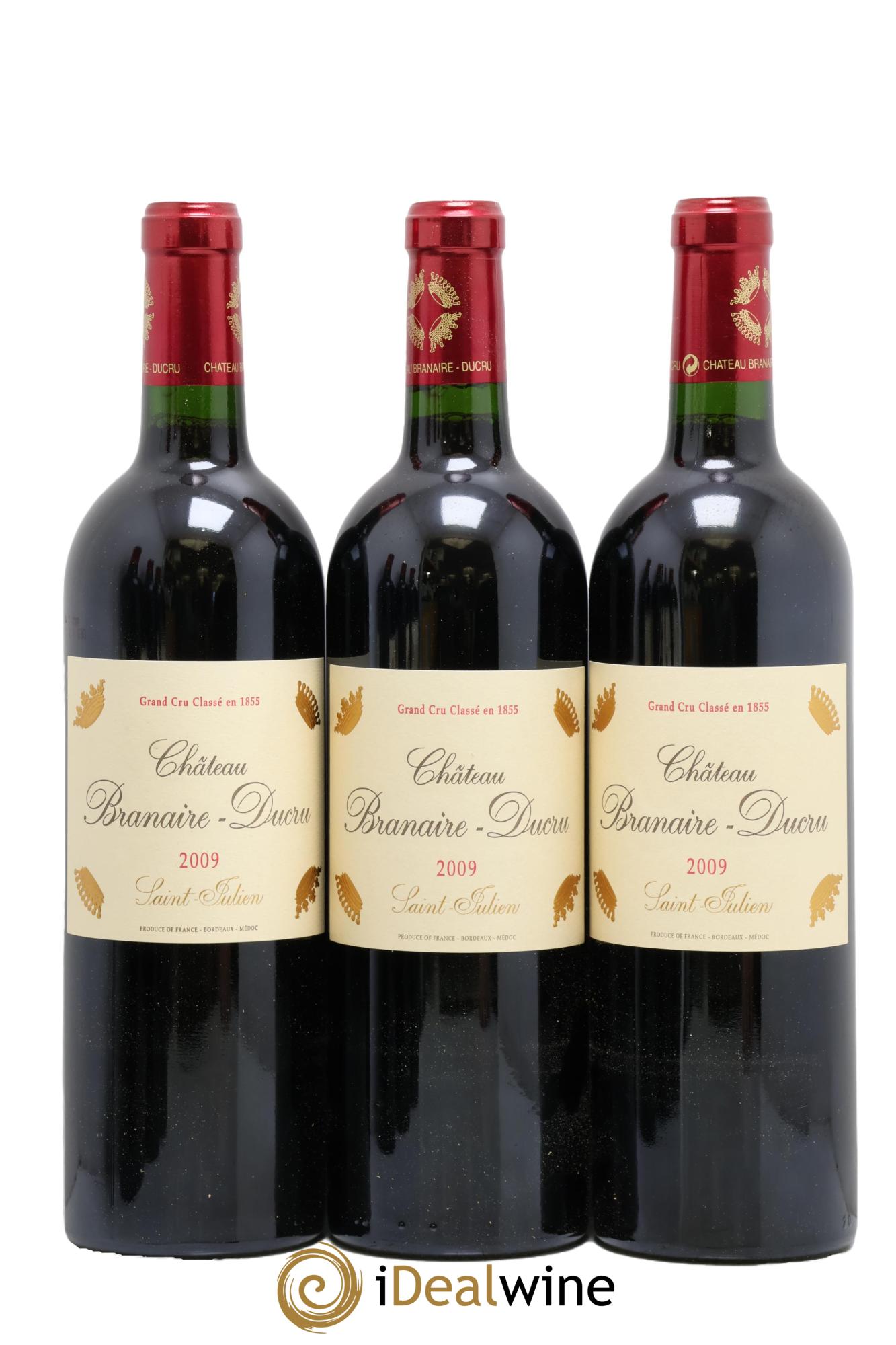 Château Branaire Ducru 4ème Grand Cru Classé 2009 - Lot of 12 bottles - 3