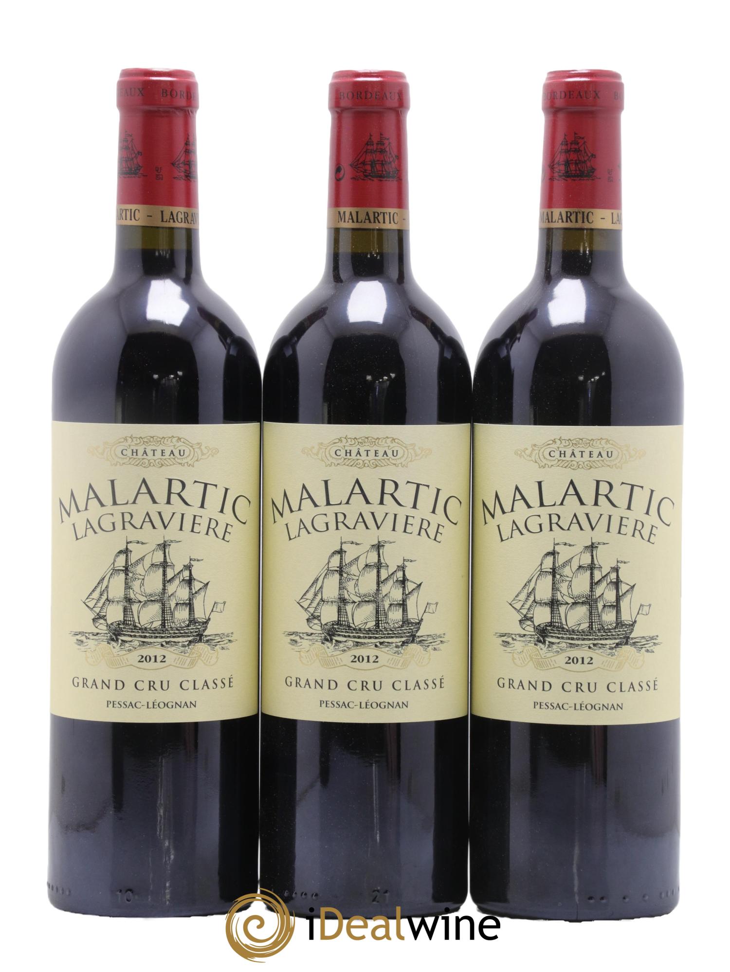 Château Malartic-Lagravière Cru Classé de Graves 2012 - Lot de 12 bouteilles - 4