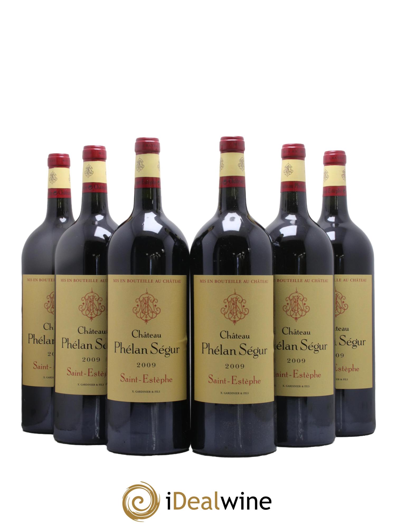 Château Phélan Ségur 2009 - Lotto di 6 magnum - 0