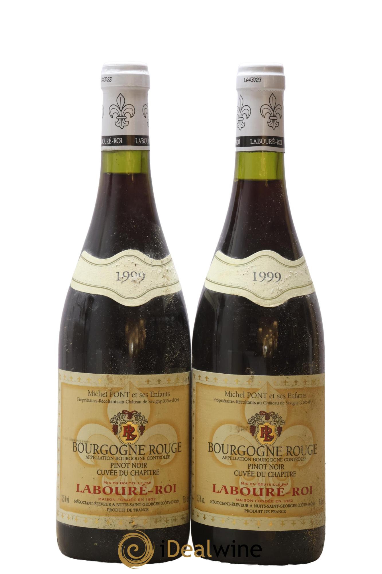 Bourgogne Cuvée du Chapitre Labouré-Roi 1999 - Lot of 2 bottles - 0