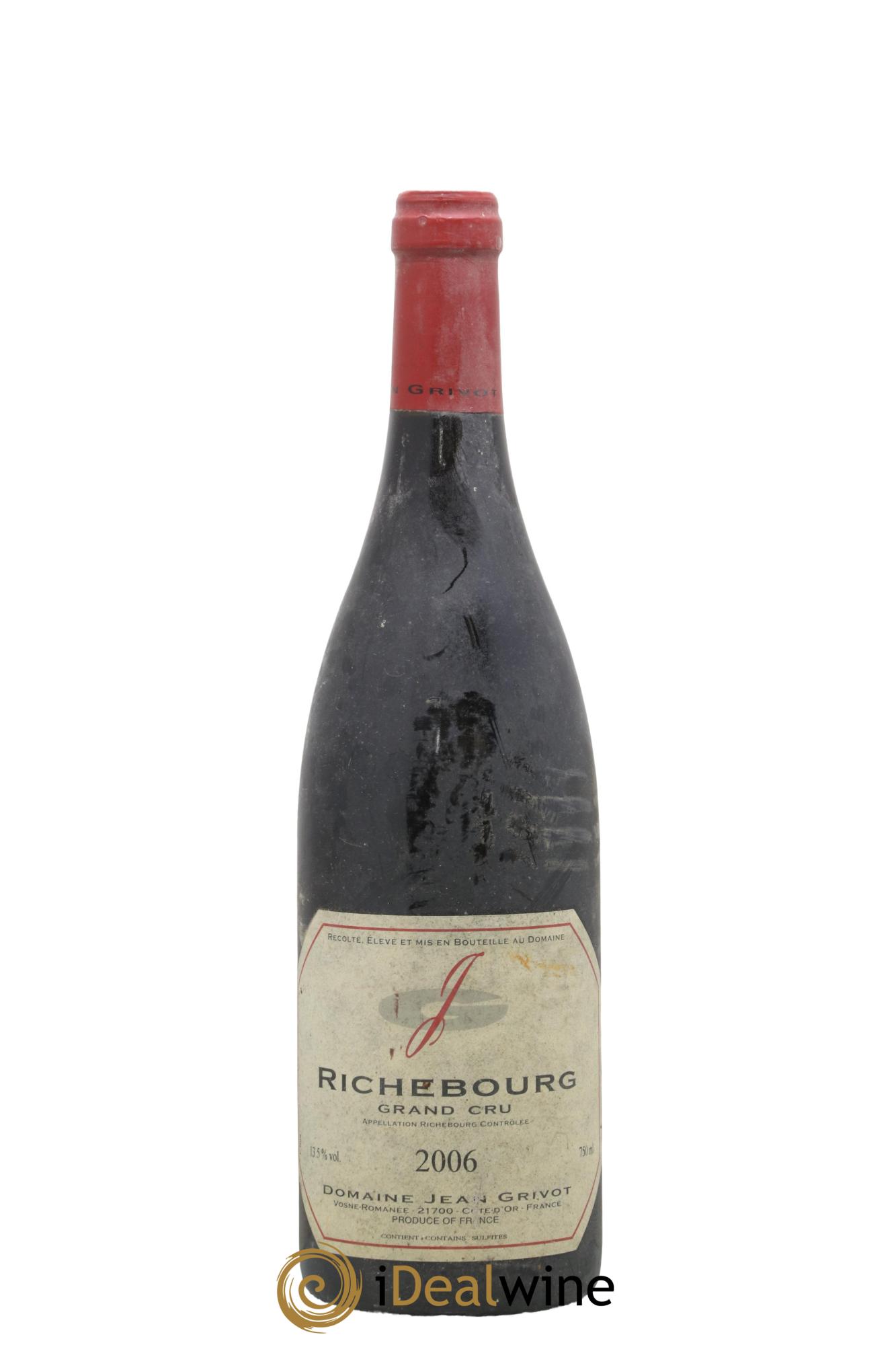 Richebourg Grand Cru Jean Grivot 2006 - Lot of 1 bottle - 0