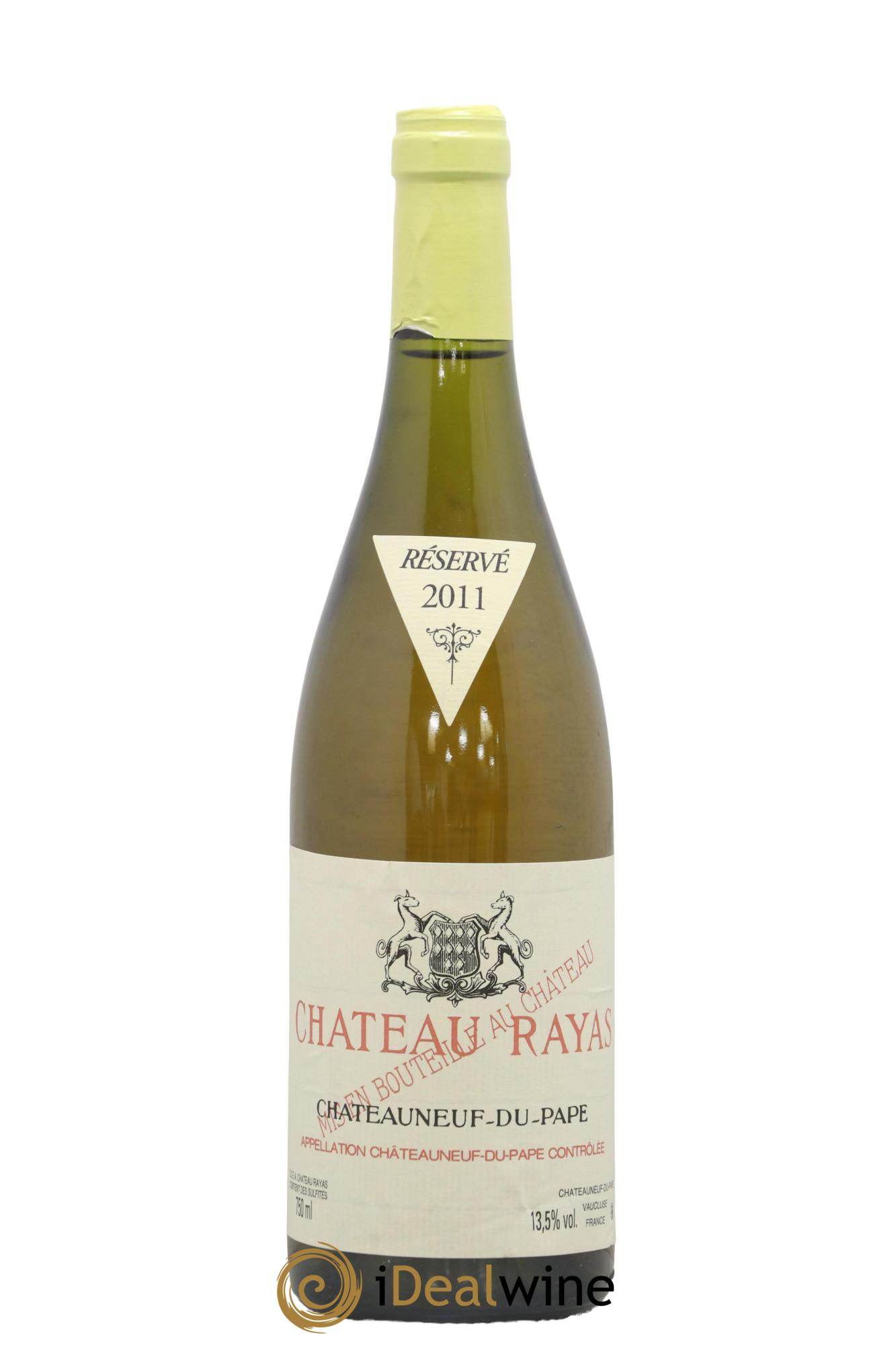 Châteauneuf-du-Pape Château Rayas Emmanuel Reynaud 2011 - Lot de 1 bouteille - 0